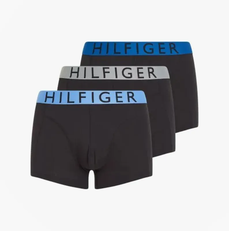 Tommy Hilfiger TRUNK 3 Pack Mens Trunk Multicoloured made by Tommy Hilfiger