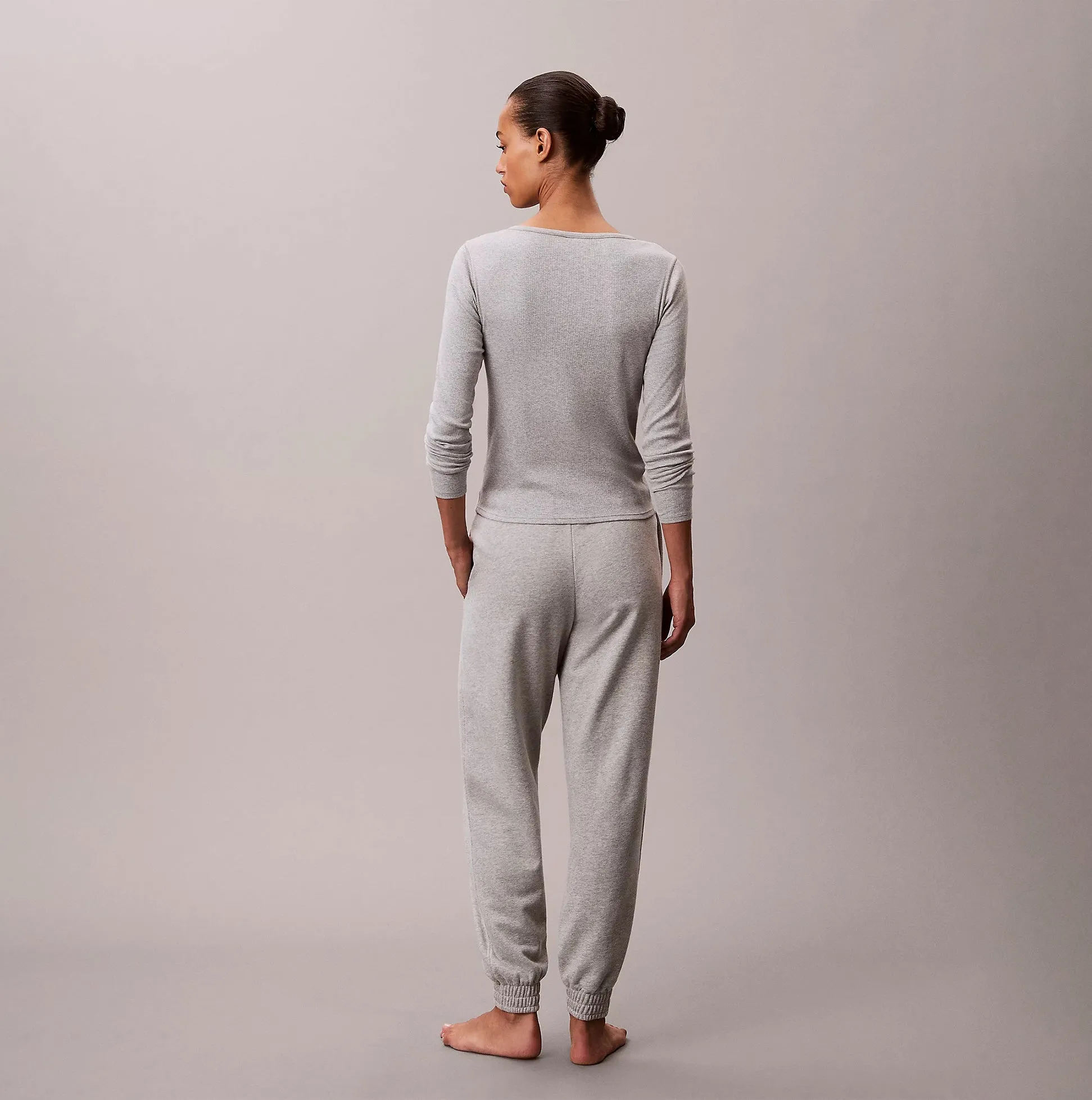 Calvin Klein JOGGER Womens Grey Heather sold by House of Slippers product image thumbnail 3