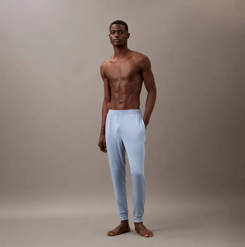 Calvin Klein ULTRA SOFT MODAL Mens Lounge Joggers Faded Denim sold by House of Slippers