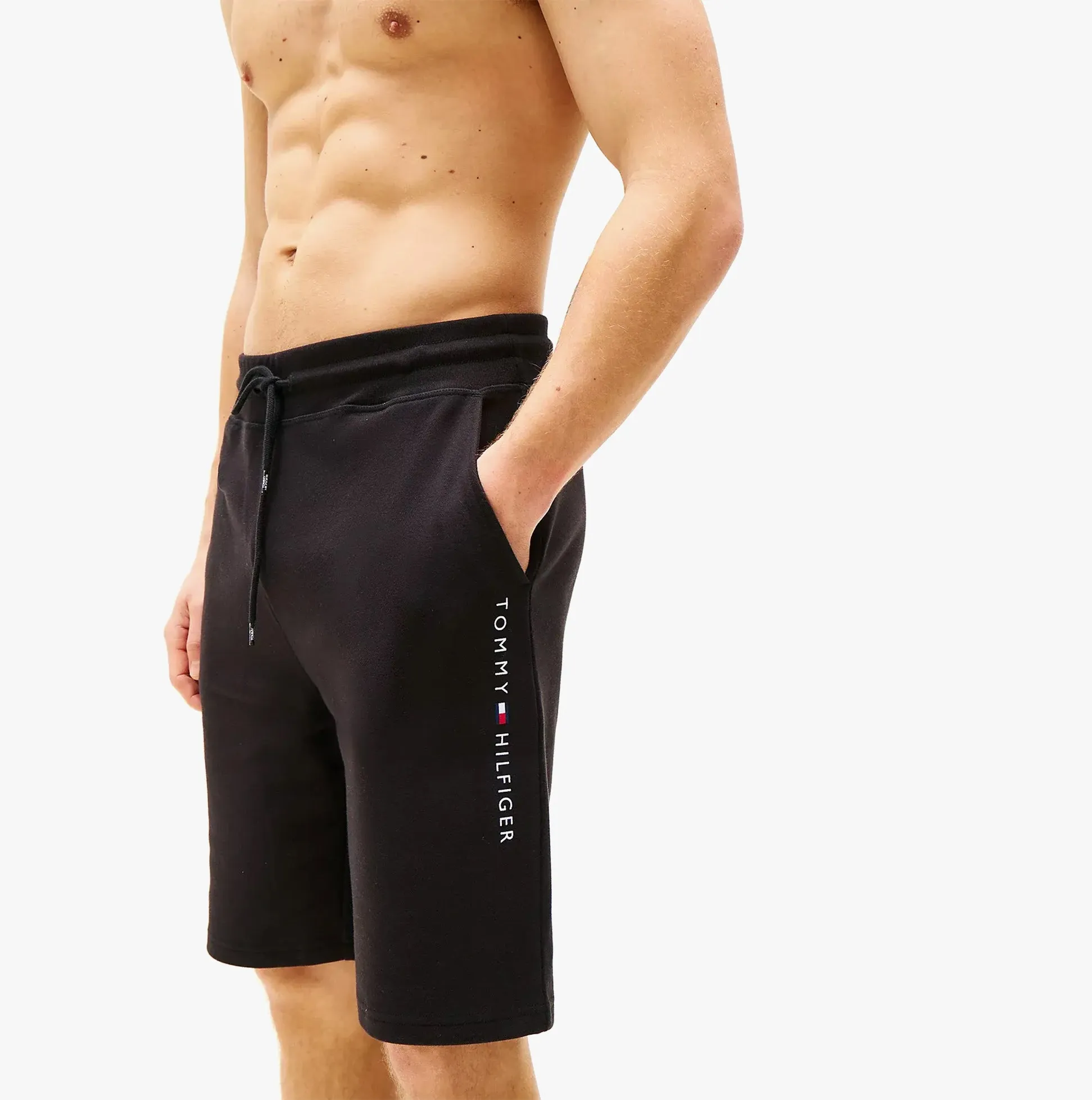 Tommy Hilfiger Mens Lounge Shorts Black sold by House of Slippers product image thumbnail 3
