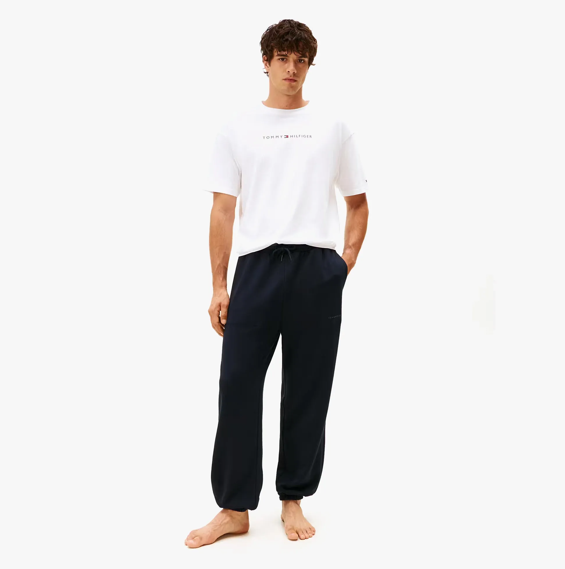 Tommy Hilfiger TRACK PANT Mens Desert Sky sold by House of Slippers product image thumbnail 2