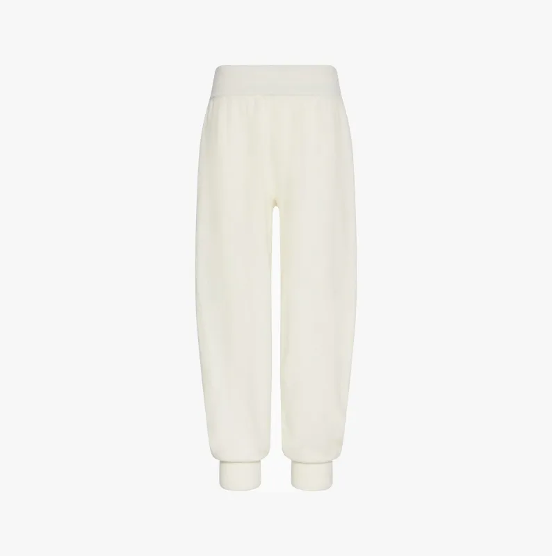 Calvin Klein PLUSH JOGGER. Womens Ivory sold by House of Slippers