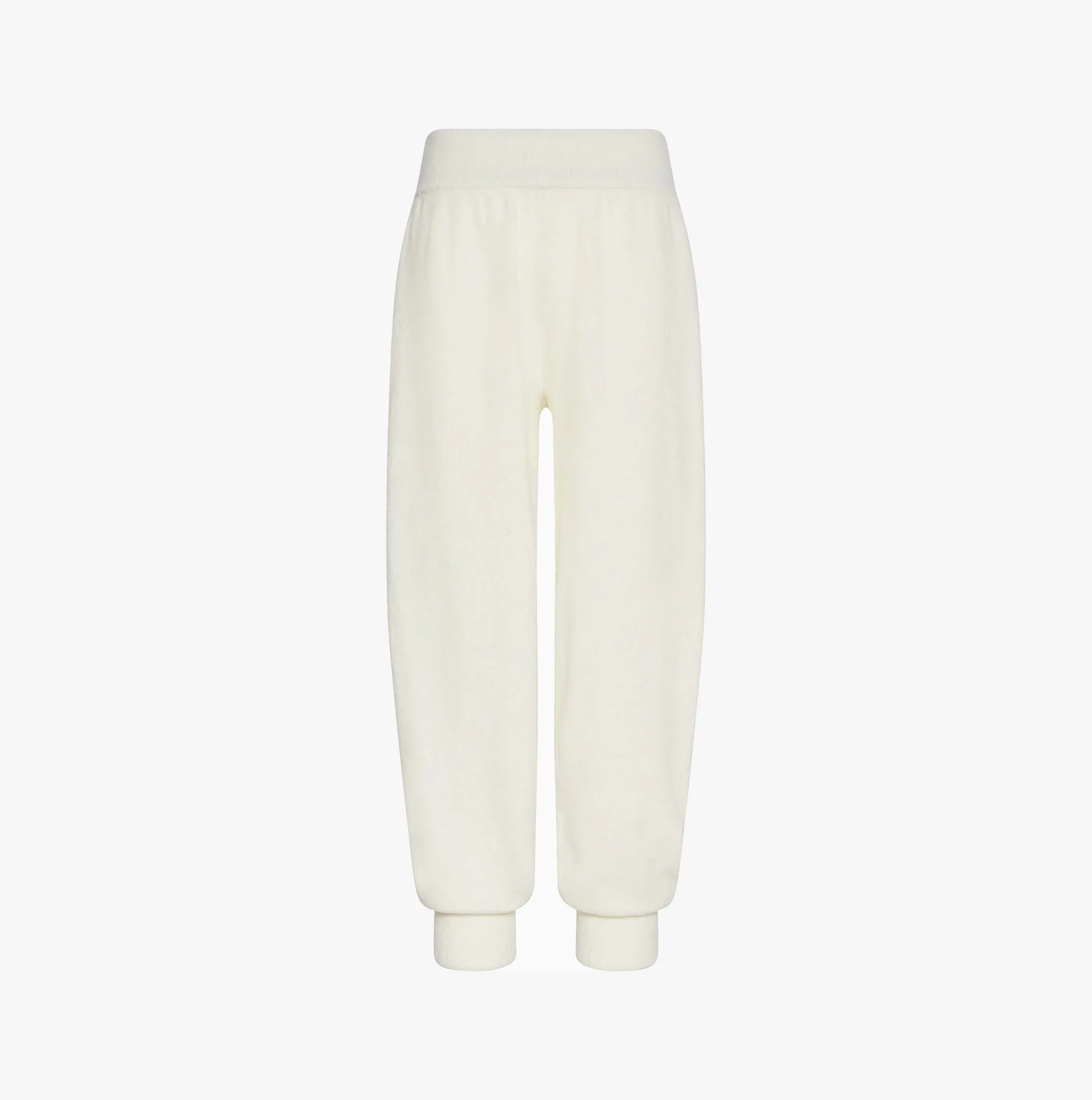 Calvin Klein PLUSH JOGGER. Womens Ivory sold by House of Slippers