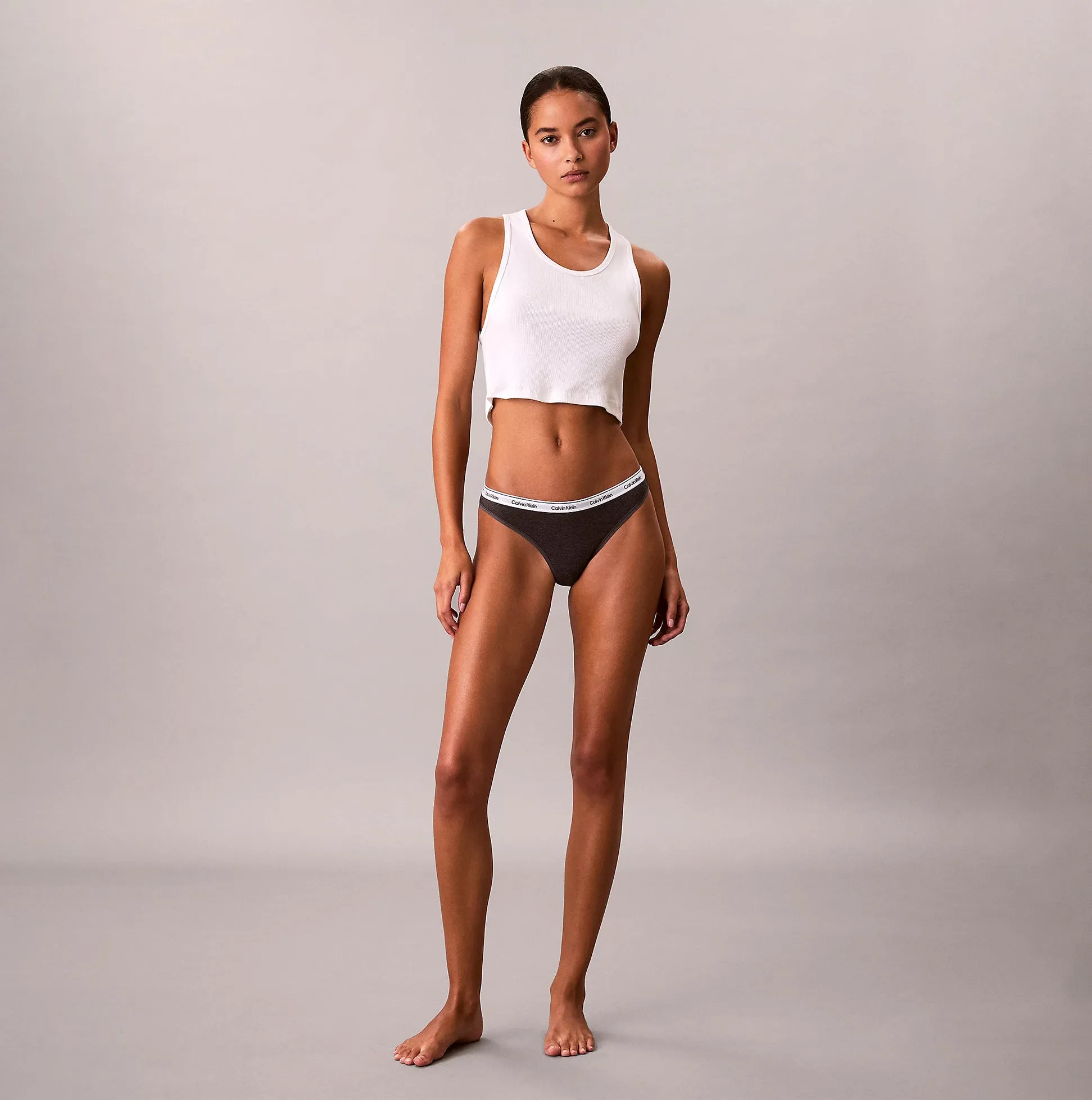 Calvin Klein THONG 3 PACK Womens Thong Multicoloured sold by House of Slippers product image thumbnail 2