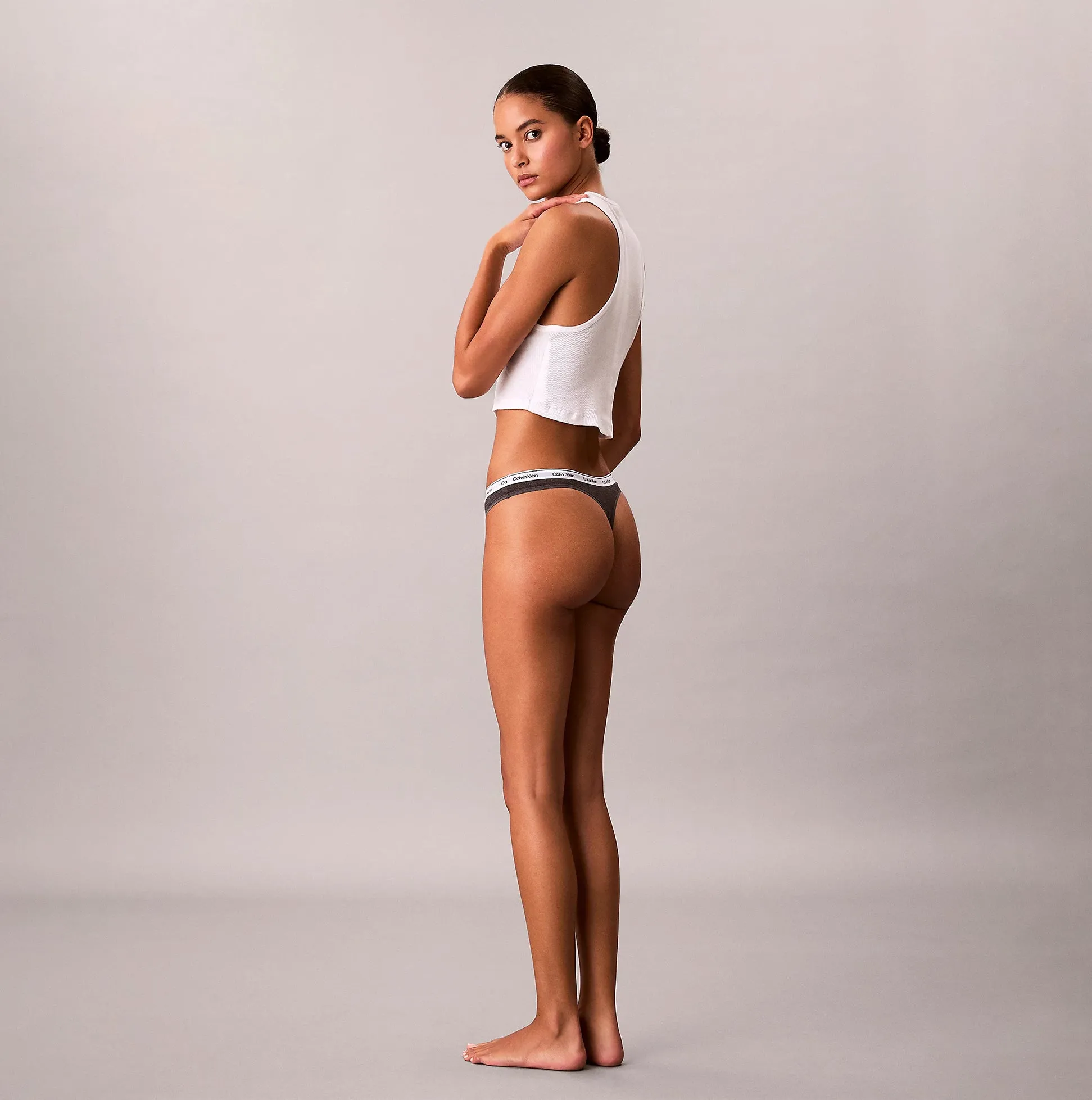 Calvin Klein THONG 3 PACK Womens Thong Multicoloured sold by House of Slippers product image thumbnail 3