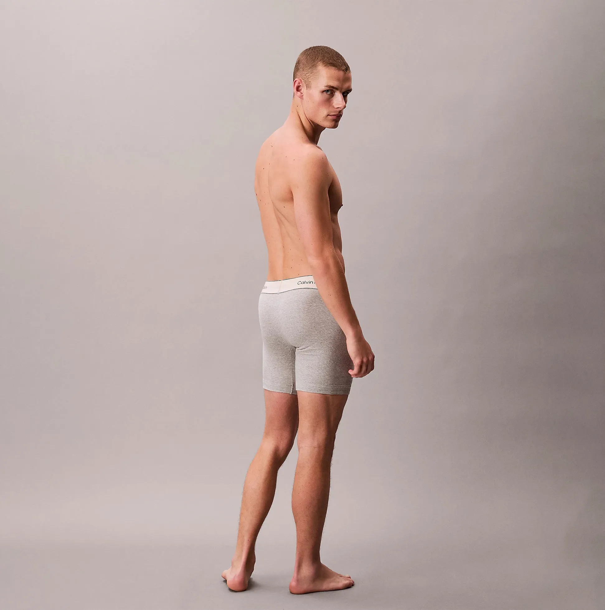 Calvin Klein BOXER BRIEF 3 Pack Mens Cotten Stretch Multicoloured sold by House of Slippers product image thumbnail 3