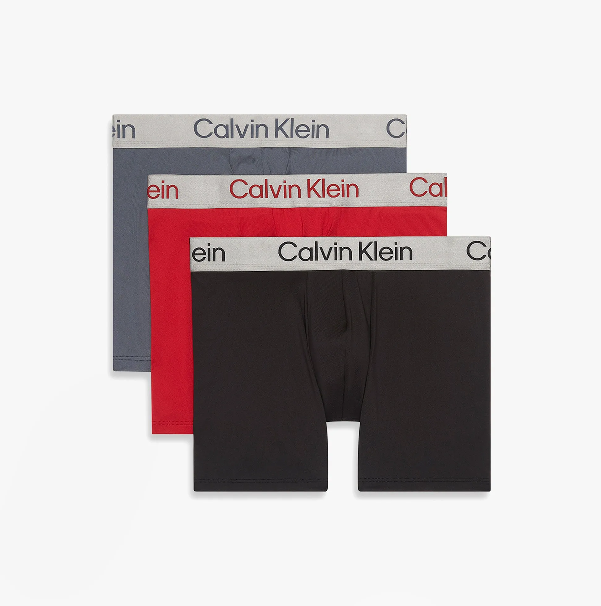 Calvin Klein LV00NB4124 BOXER BRIEF 3 PACK Mens Low Rise Trunks Multicoloured sold by House of Slippers