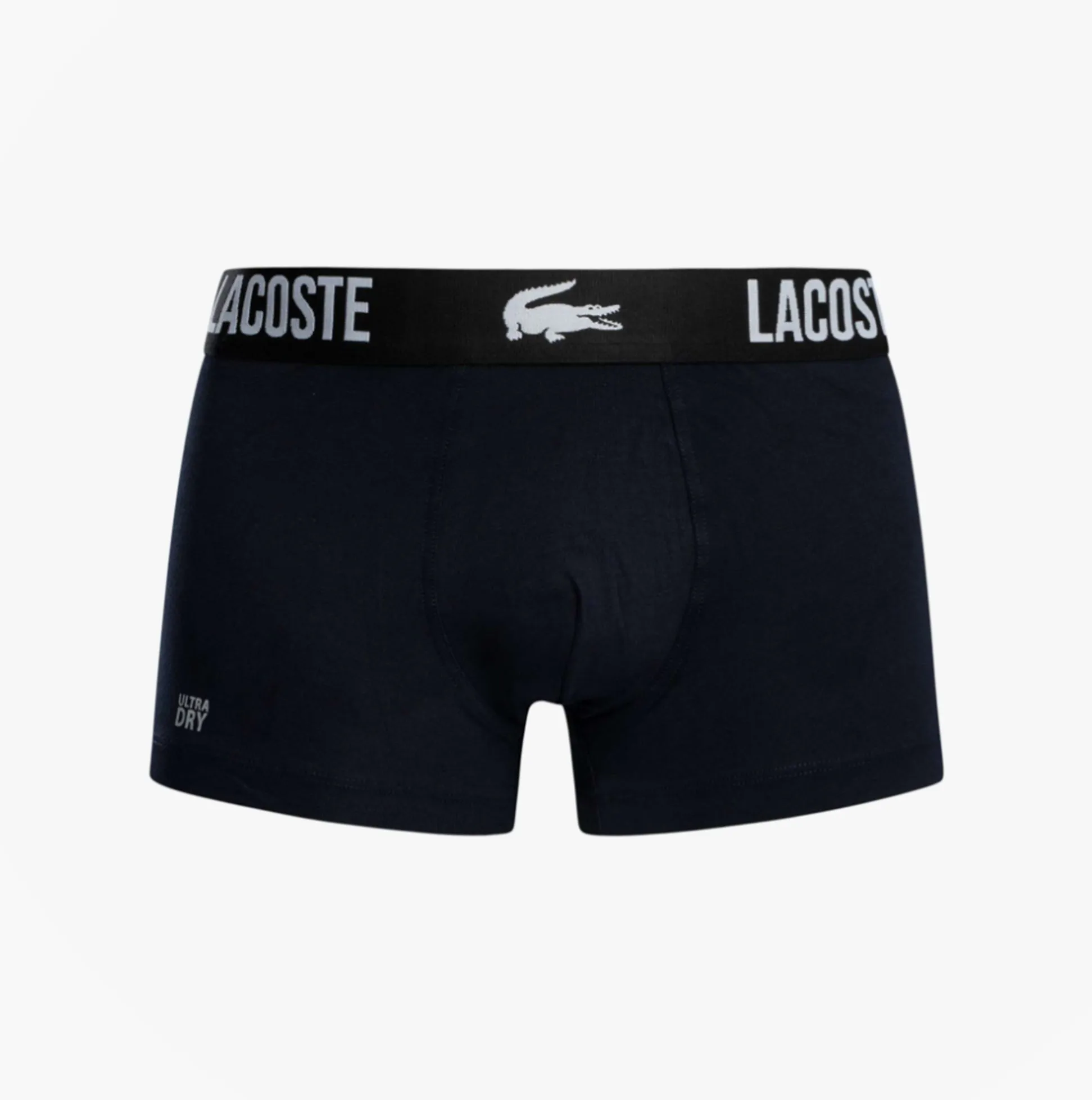 Lacoste 3 Pack Trunks Mens Trunks Navy Blue/Navy Blue/Font sold by House of Slippers product image thumbnail 4