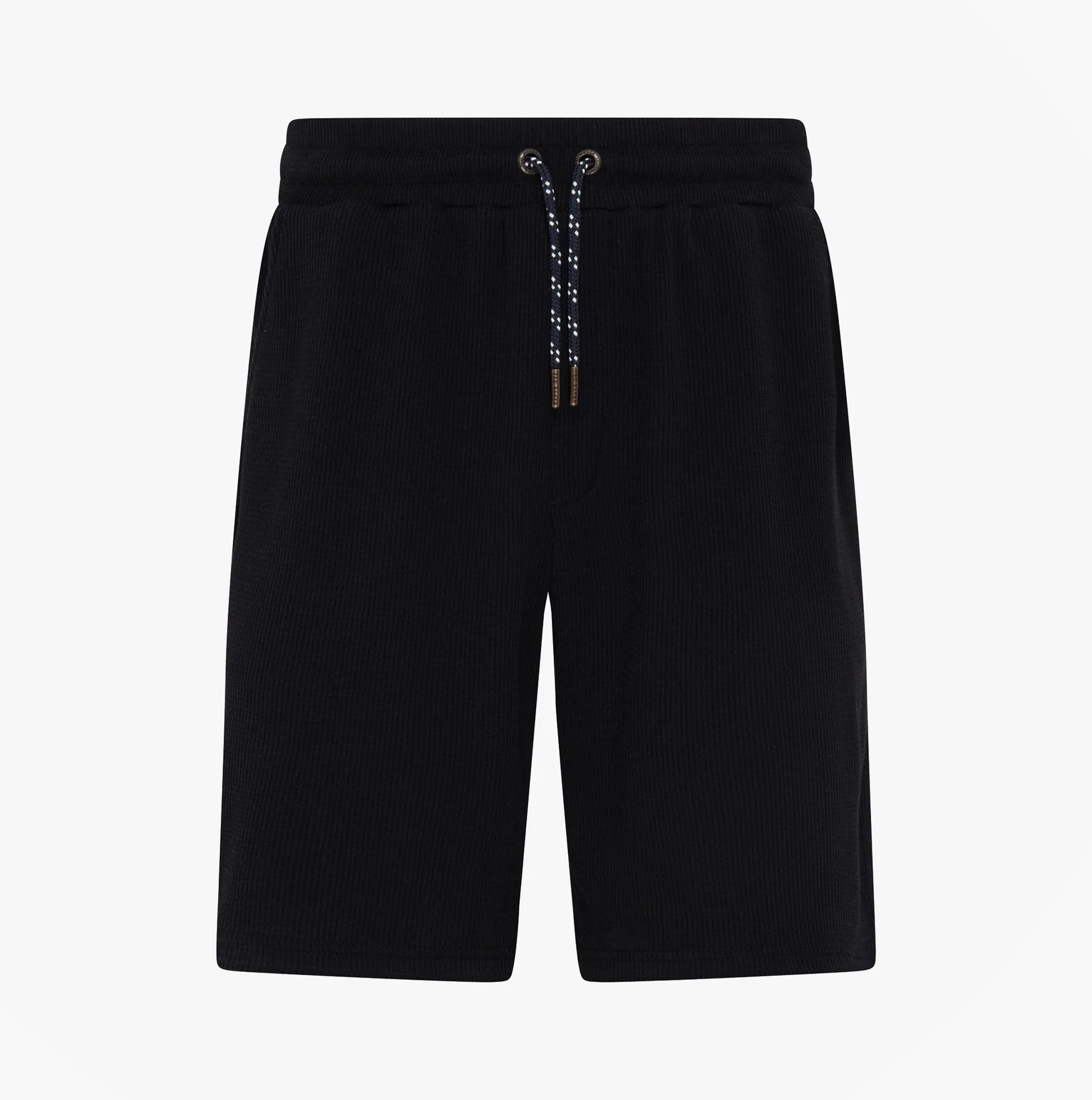 Ted Baker Ted Baker WAFFLE T SHIRT AND SHORT SET Mens Loungewear Black sold by House of Slippers product image thumbnail 5