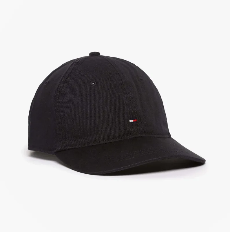 Tommy Hilfiger Flag Baseball Cap Black sold by House of Slippers
