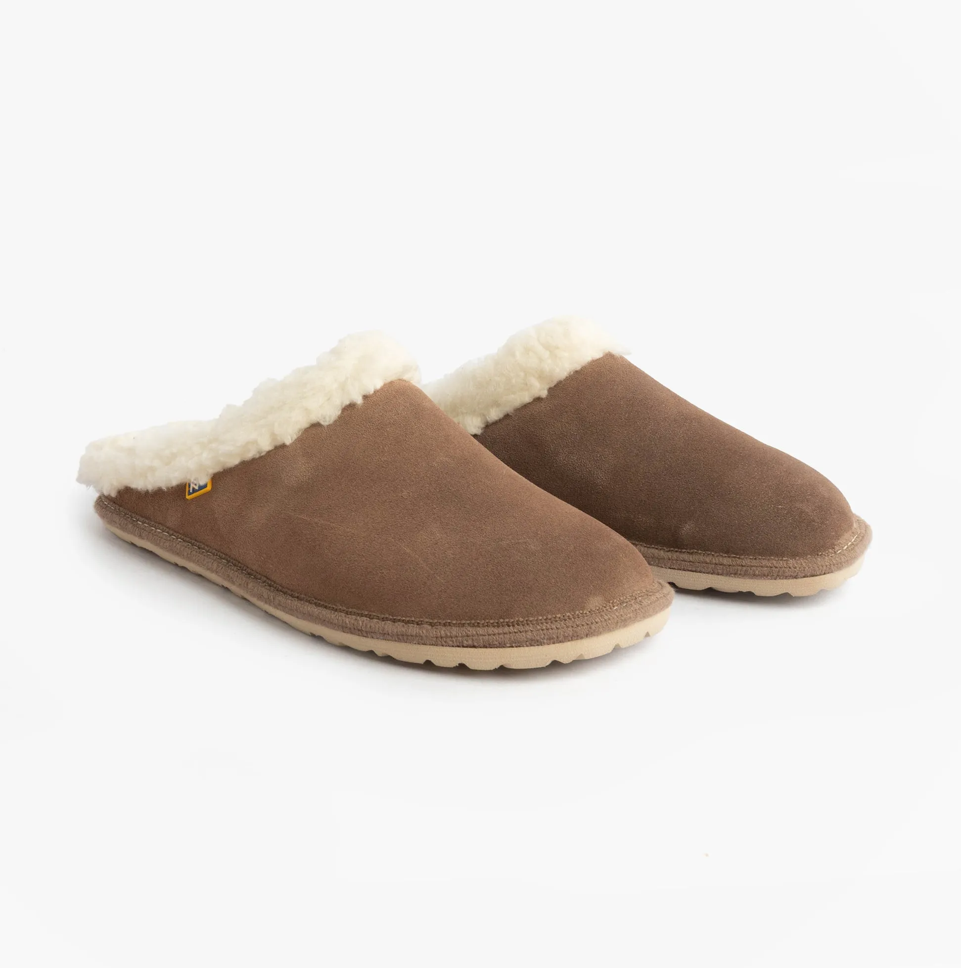 Nordikas 2087 Womens Suede Mule Slippers Piedra sold by House of Slippers product image thumbnail 2