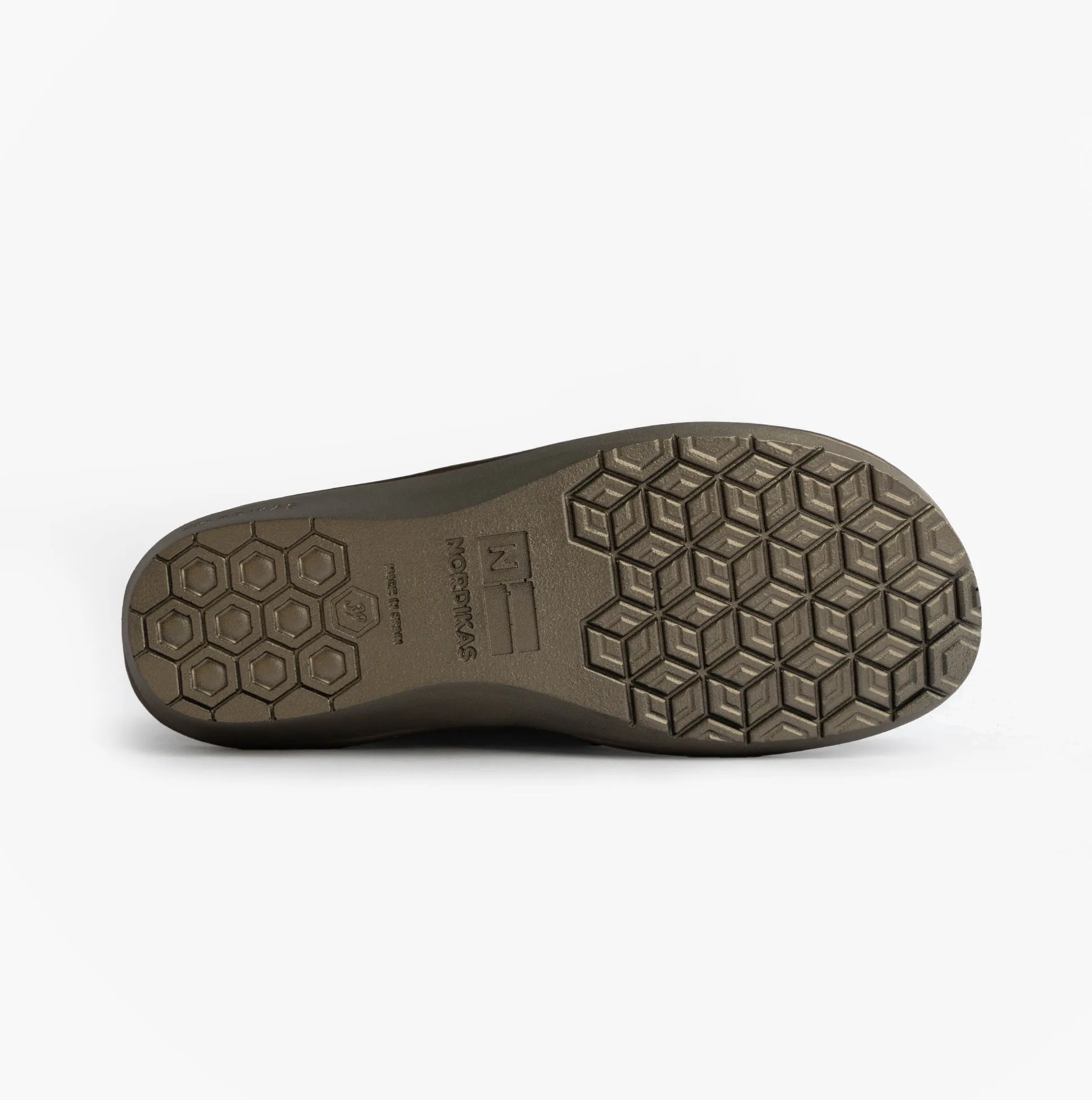 Nordikas 305 Womens Suede Full Slippers Black sold by House of Slippers product image thumbnail 3