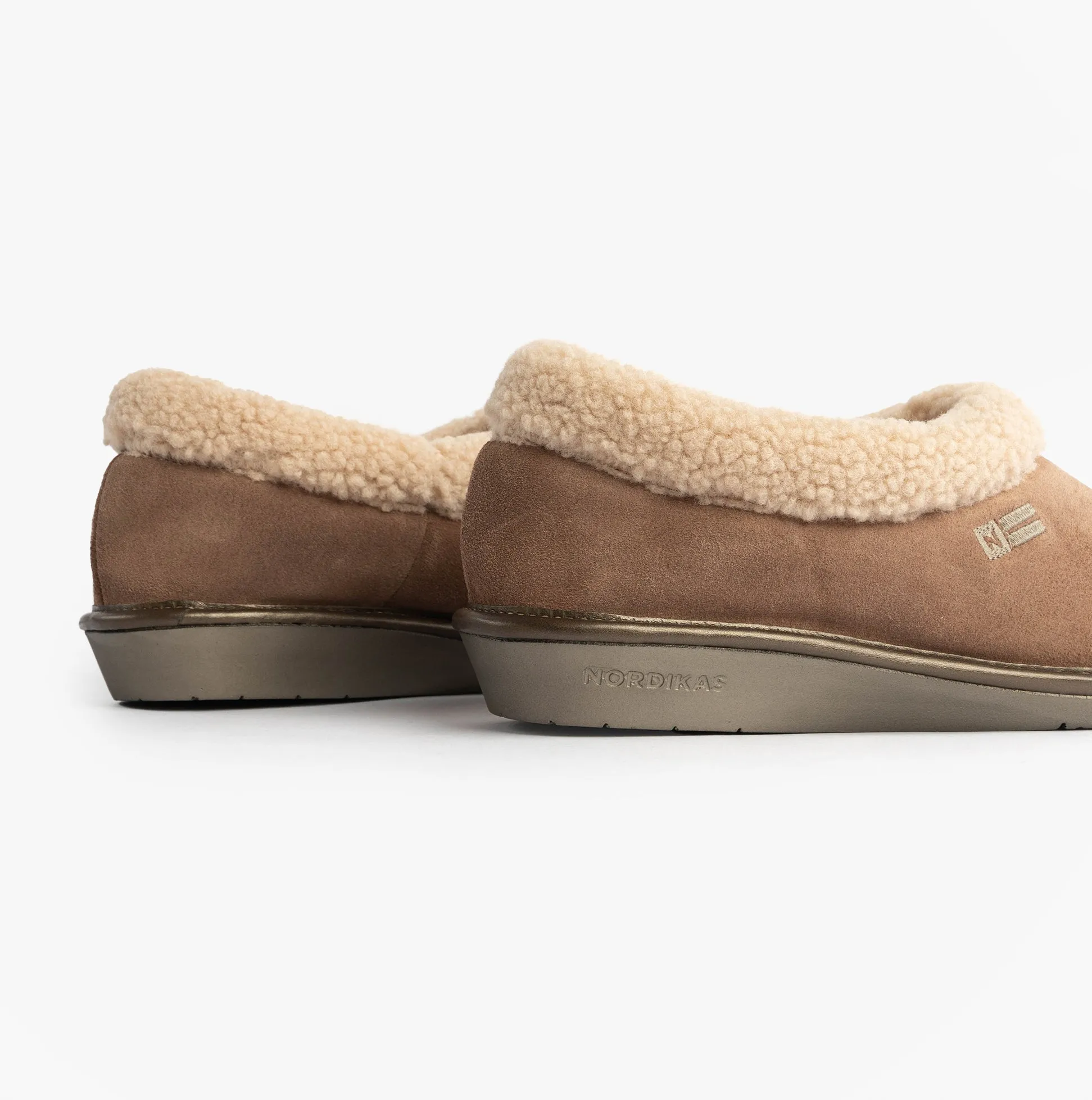 Nordikas 1754 Womens Full Fur Cuff Slippers Piedra sold by House of Slippers product image thumbnail 3