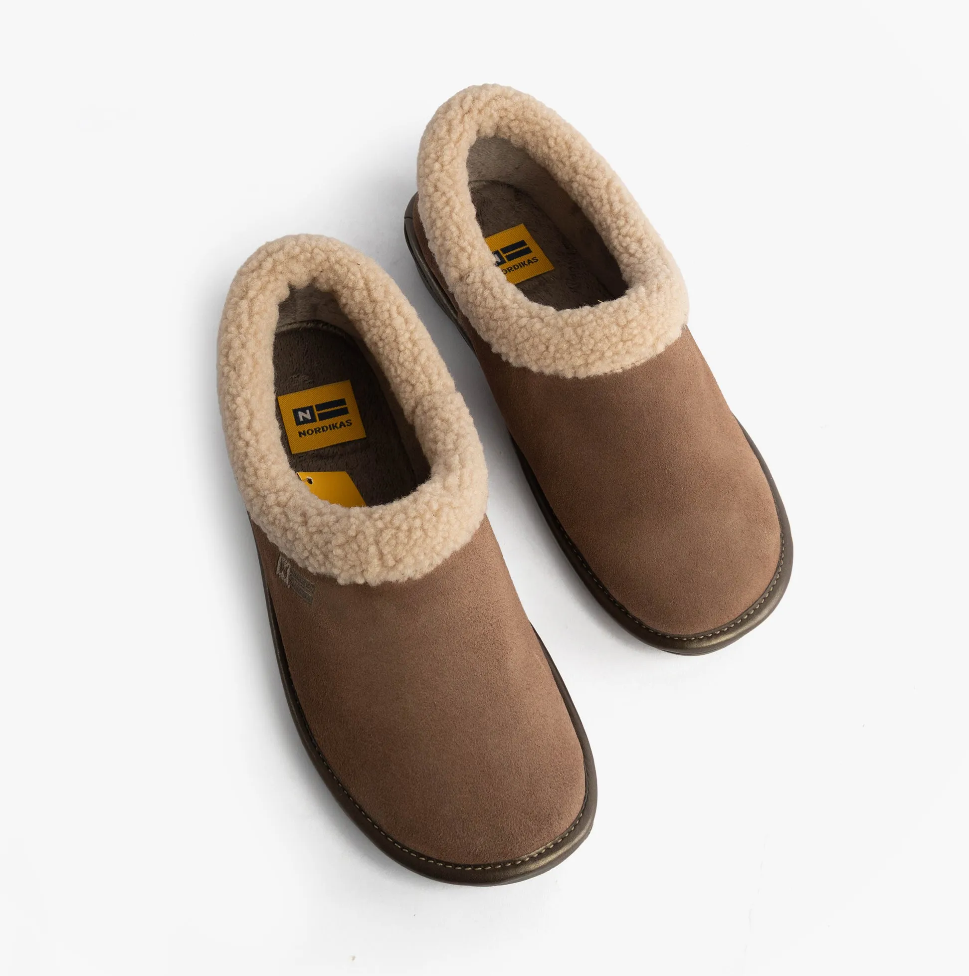 Nordikas 1754 Womens Full Fur Cuff Slippers Piedra sold by House of Slippers product image thumbnail 2