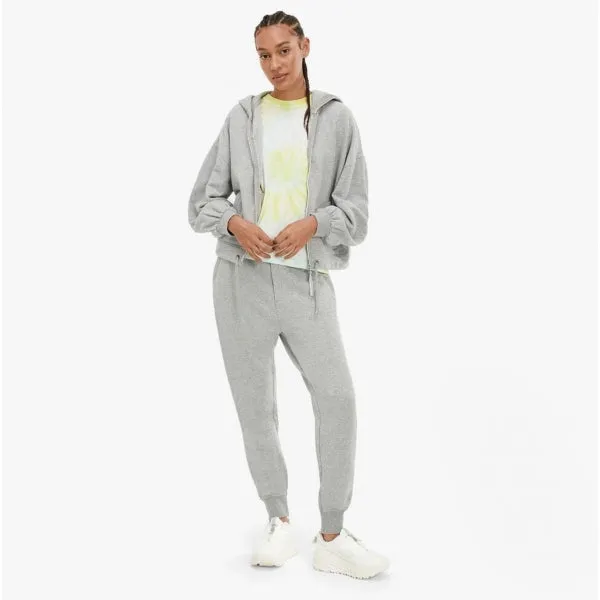 ERICKA Ladies Cotton Blend Relaxed Joggers Grey Heather sold by House of Slippers