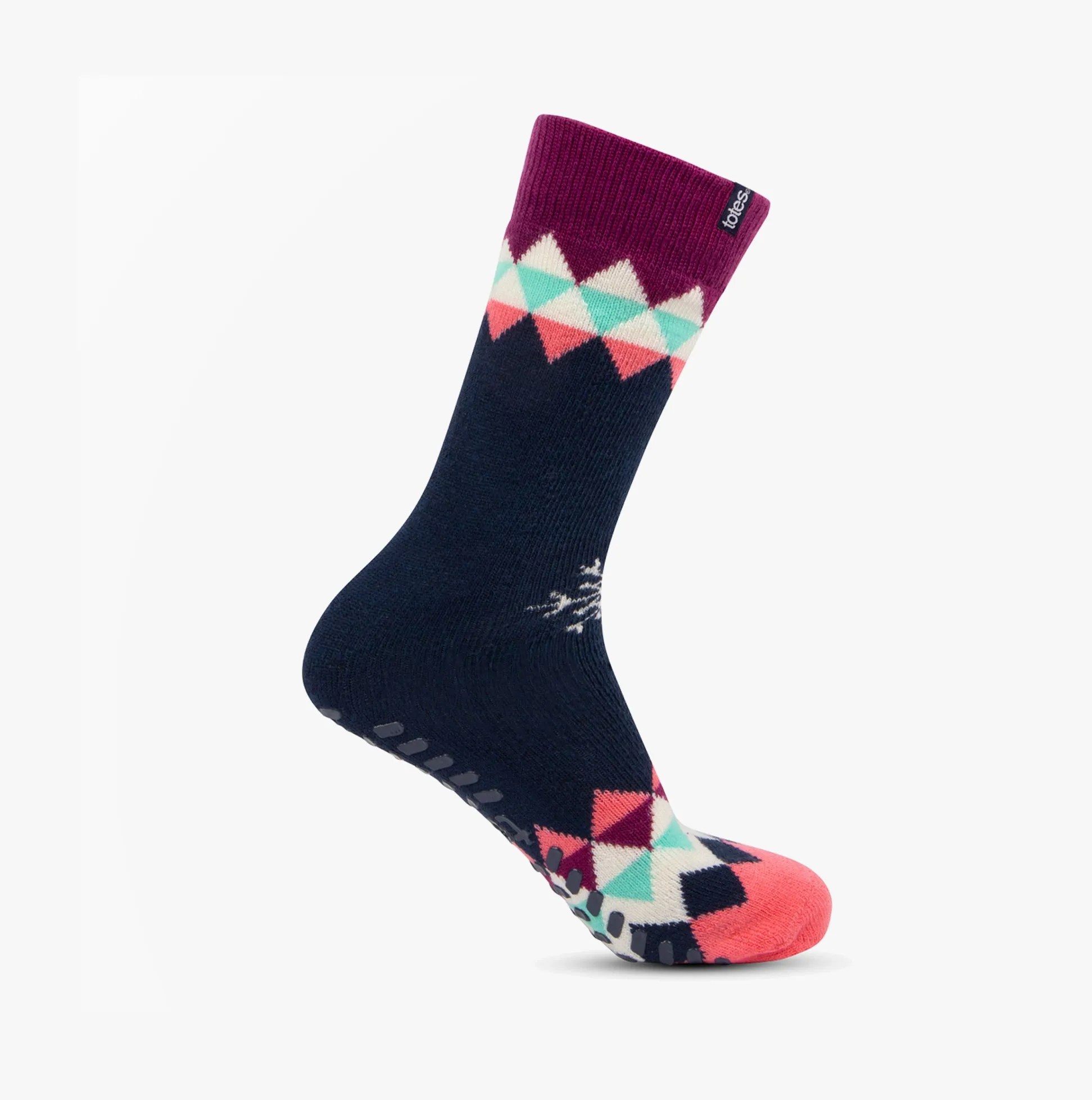 ORIGINAL Womens Twin Pack Slipper Socks Festive sold by House of Slippers product image thumbnail 2