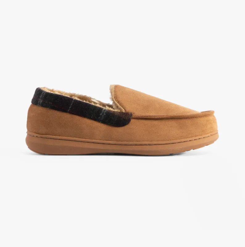 Jo & Joe ST ANDREWS Mens Slippers Cognac sold by House of Slippers