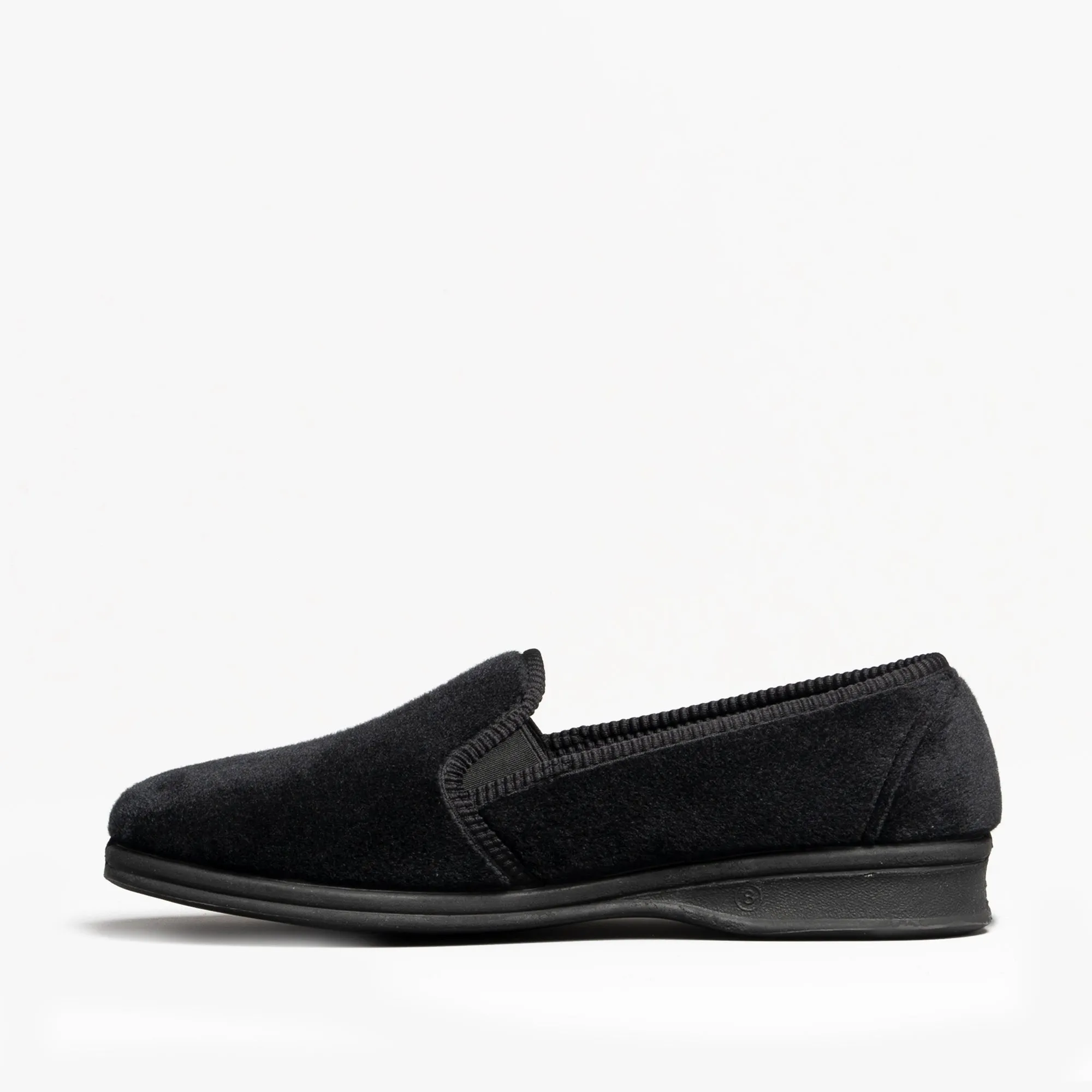 Mirak SHEPTON Mens Slippers Black sold by House of Slippers product image thumbnail 4