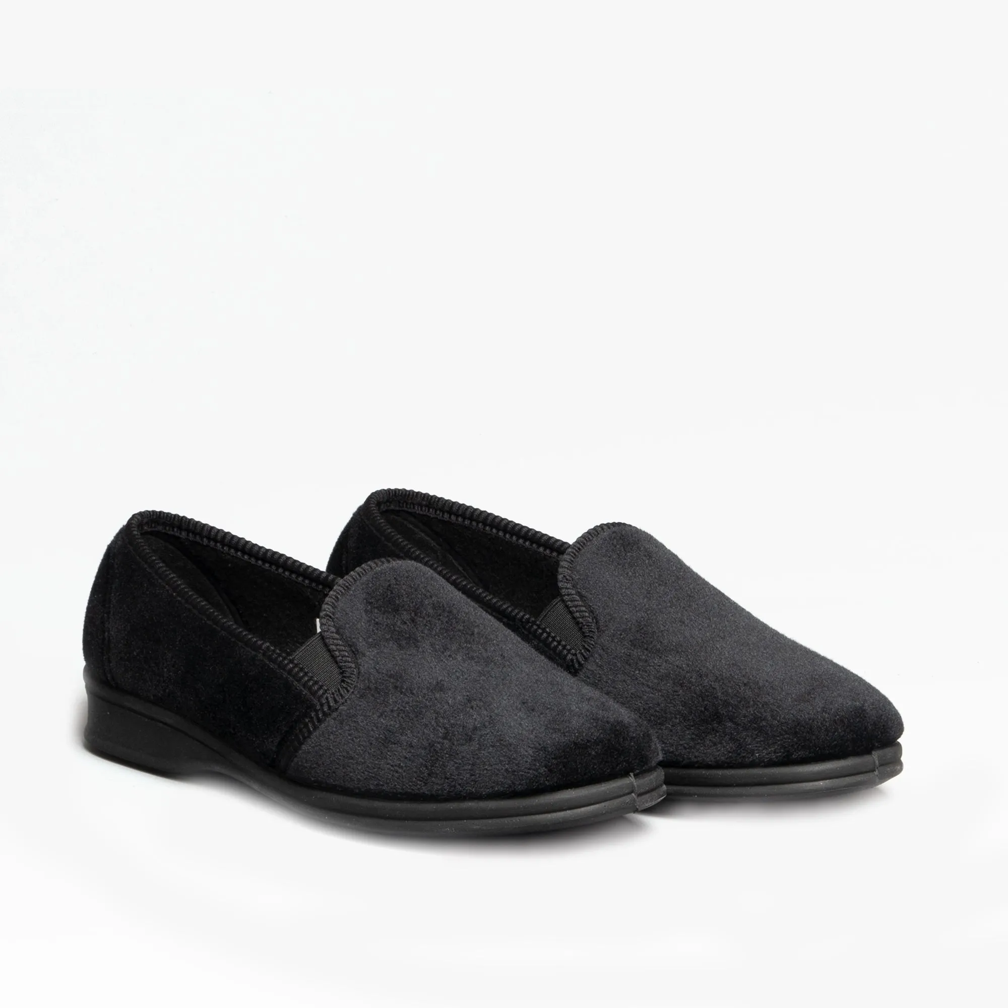 Mirak SHEPTON Mens Slippers Black sold by House of Slippers product image thumbnail 2