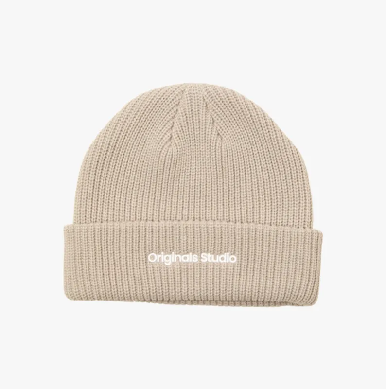 Jack & Jones VESTERBRO Mens Beanie Moonbeam made by Jack & Jones
