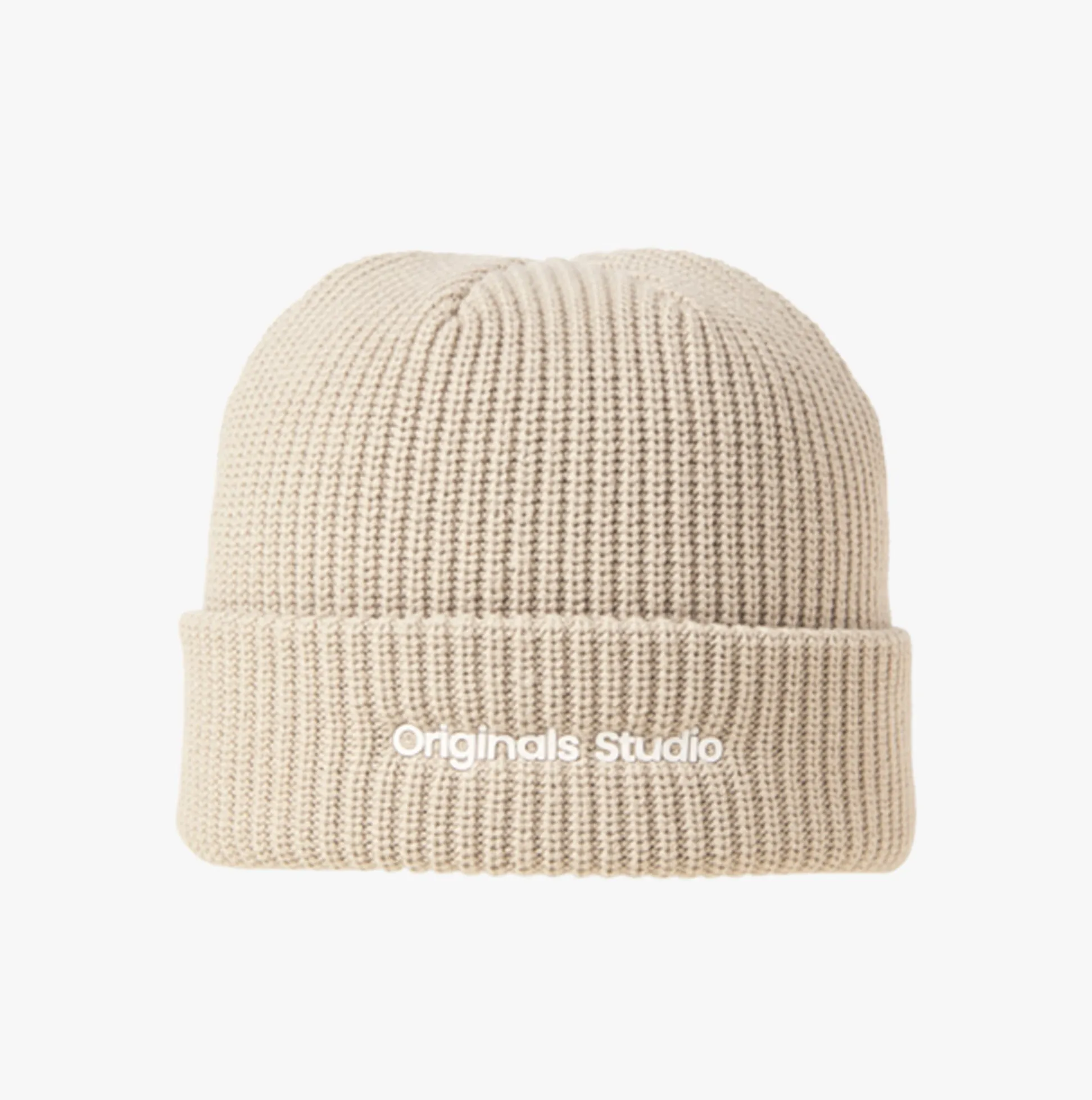 Jack & Jones VESTERBRO Mens Beanie Moonbeam sold by House of Slippers product image thumbnail 2