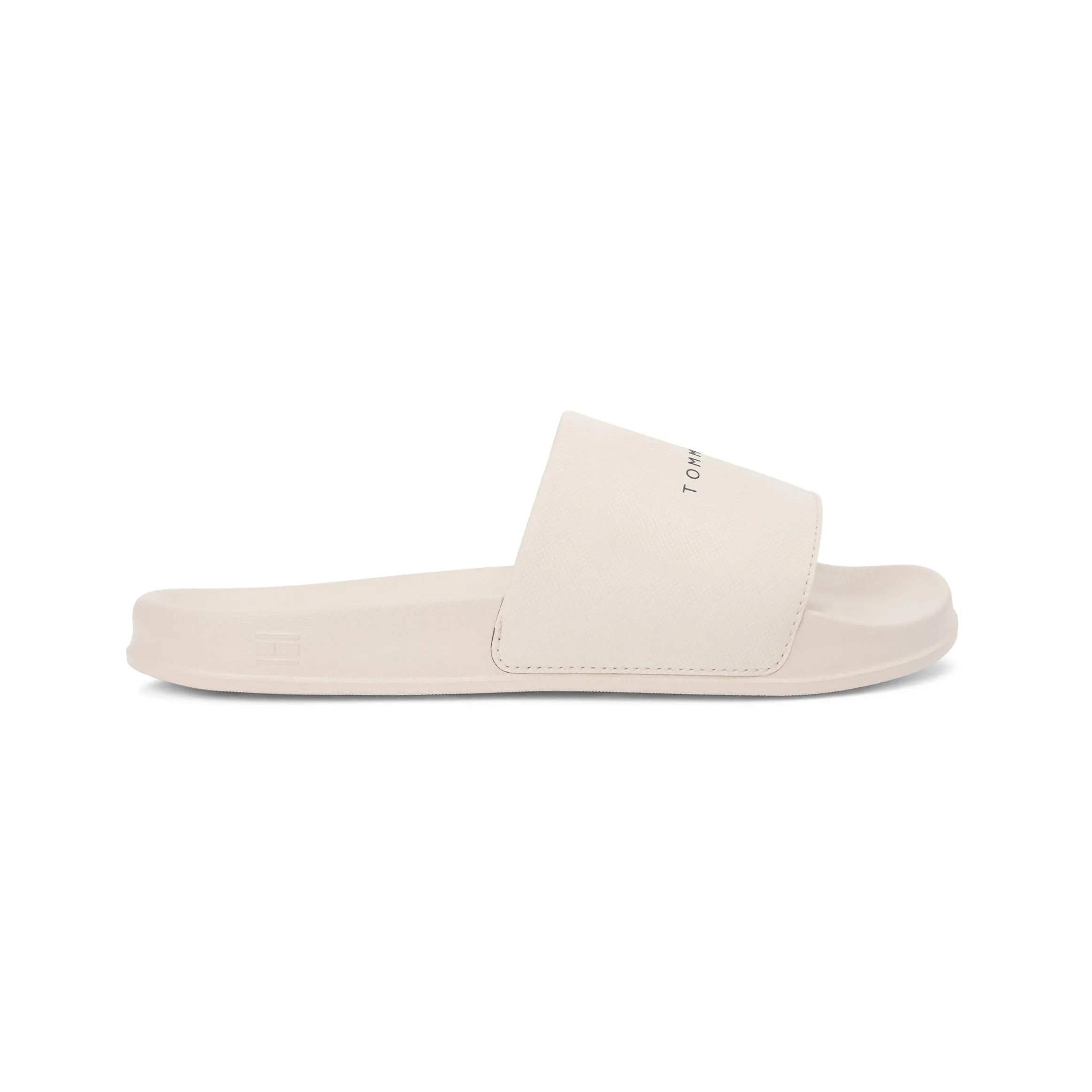 Tommy Hilfiger CORE TOMMY HILFIGER Mens Sliders Classic Beige sold by House of Slippers product image thumbnail 2