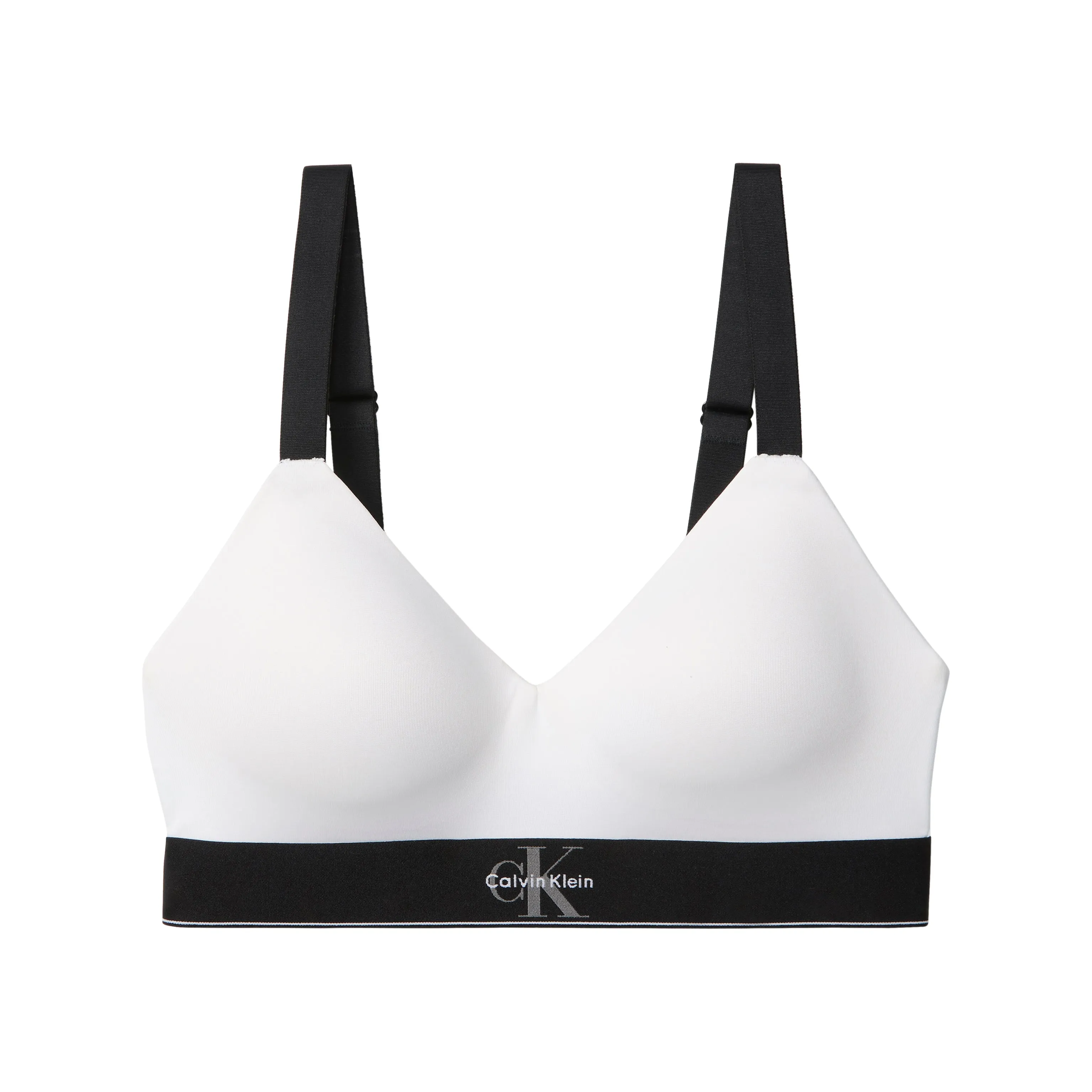 Calvin Klein LIGHTLY LINED BRALETTE Womens Bralette White sold by House of Slippers