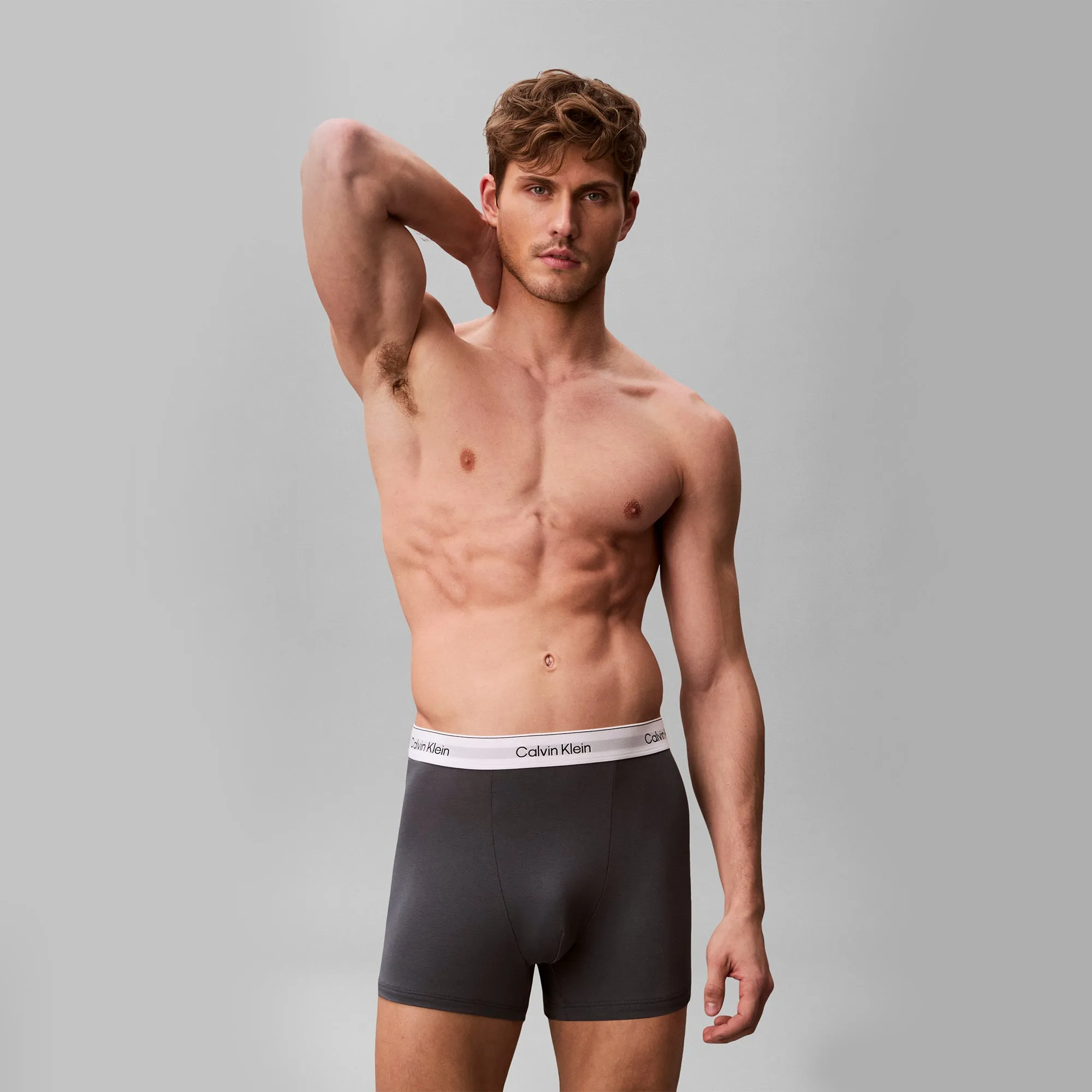 Calvin Klein RELAXED FIT TRUNK Mens Trunks Multicoloured sold by House of Slippers product image thumbnail 3
