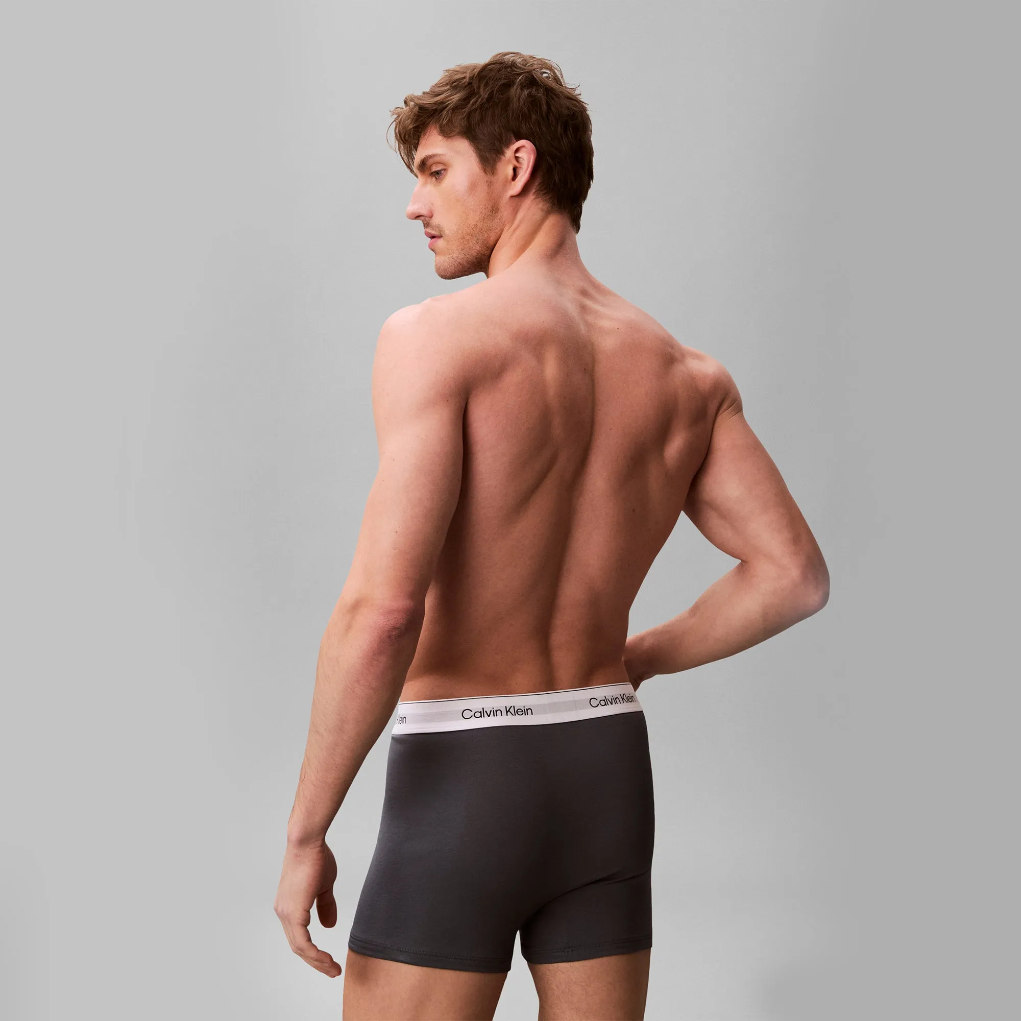 Calvin Klein RELAXED FIT TRUNK Mens Trunks Multicoloured sold by House of Slippers product image thumbnail 4