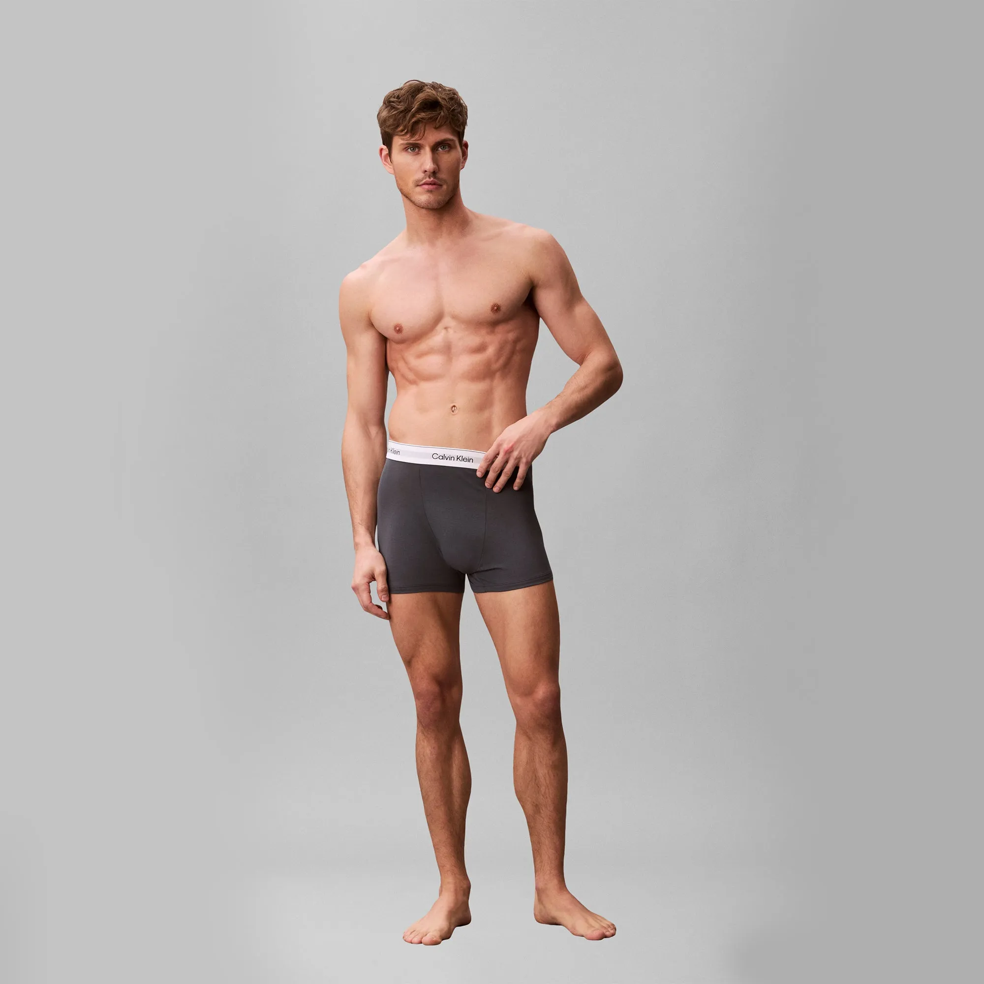 Calvin Klein RELAXED FIT TRUNK Mens Trunks Multicoloured sold by House of Slippers product image thumbnail 5