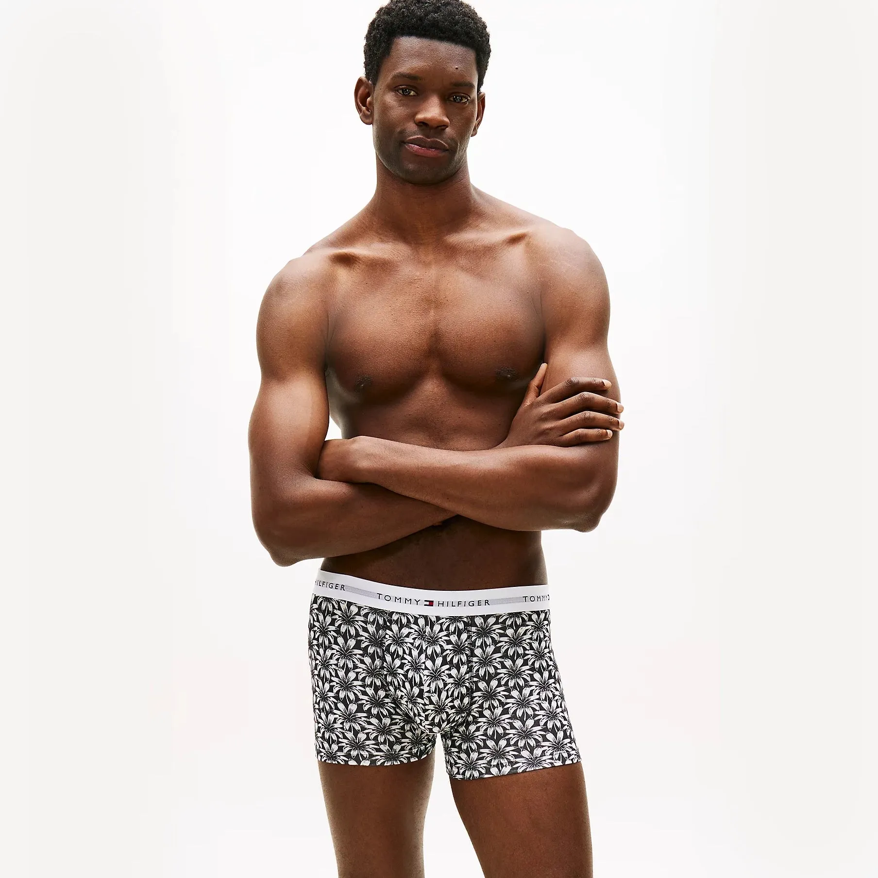 Tommy Hilfiger TRUNK PRINT Mens Trunks Multicoloured sold by House of Slippers product image thumbnail 2