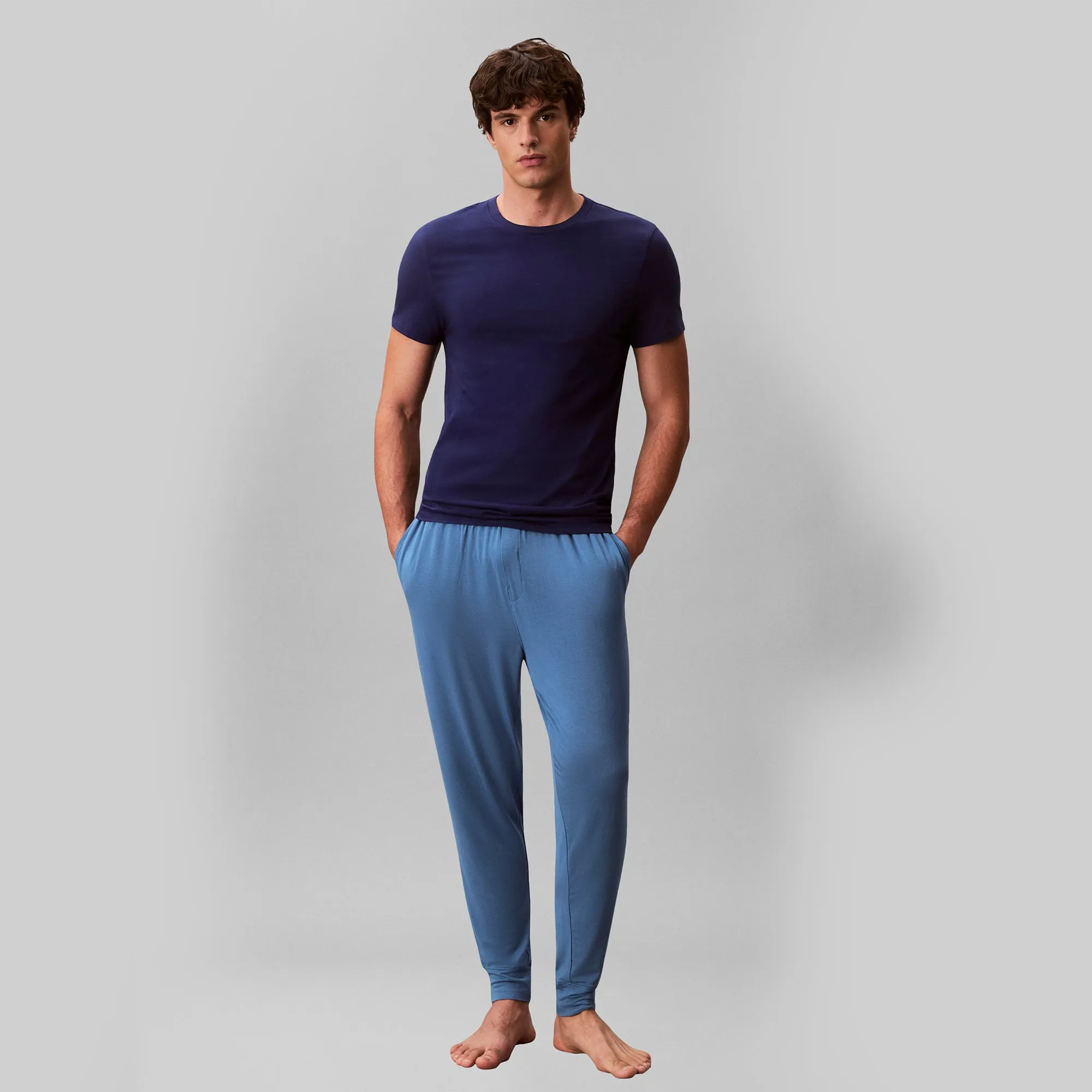 Calvin Klein S/S CREW NECK Mens T-Shirt Multicoloured sold by House of Slippers product image thumbnail 4