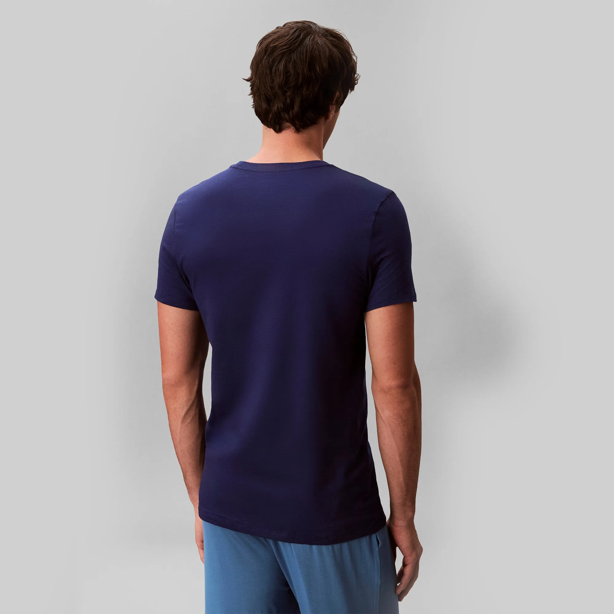Calvin Klein S/S CREW NECK Mens T-Shirt Multicoloured sold by House of Slippers product image thumbnail 5
