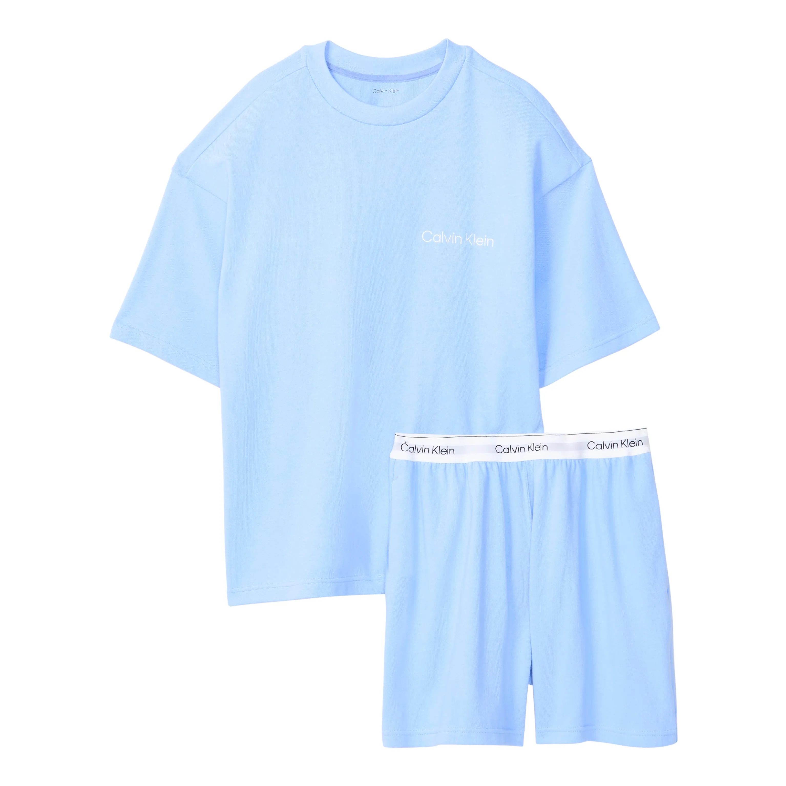 Calvin Klein SS TEE Mens Loungewear Blue Descent sold by House of Slippers