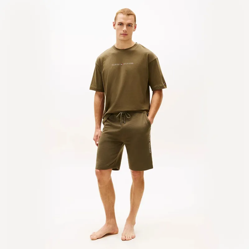 Tommy Hilfiger TRACK SHORT Mens Shorts Army Green made by Tommy Hilfiger