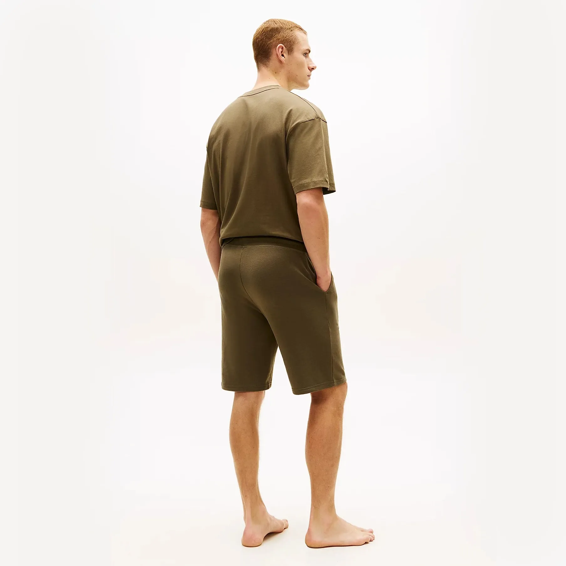 Tommy Hilfiger TRACK SHORT Mens Shorts Army Green sold by House of Slippers product image thumbnail 3