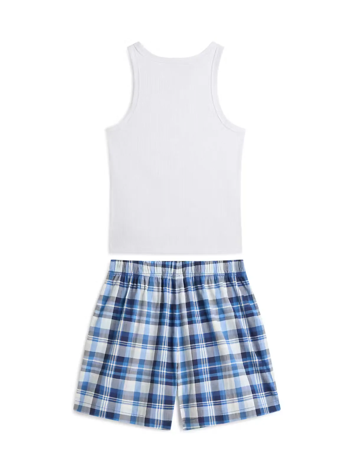 Tommy Hilfiger TANK & WOVEN SHORT Set Mens Pyjama Set Multicoloured sold by House of Slippers product image thumbnail 3