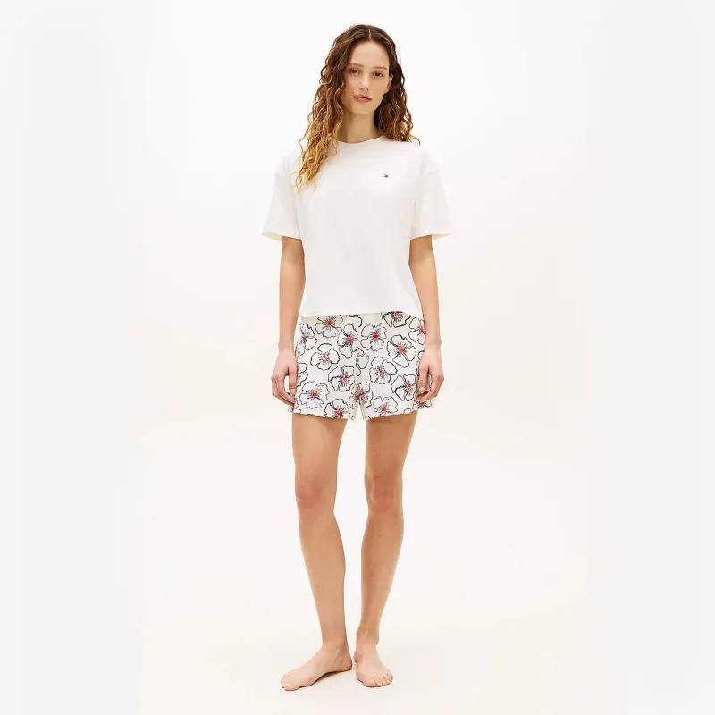 Tommy Hilfiger PJ Short Set Womens Pyjama Set Multicoloured made by Tommy Hilfiger