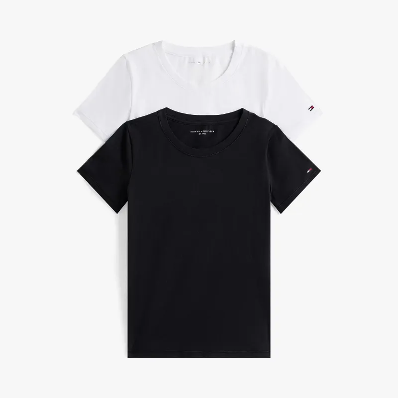 Tommy Hilfiger SS T-Shirt Womens T-Shirts & Tank Tops Multicoloured made by Tommy Hilfiger