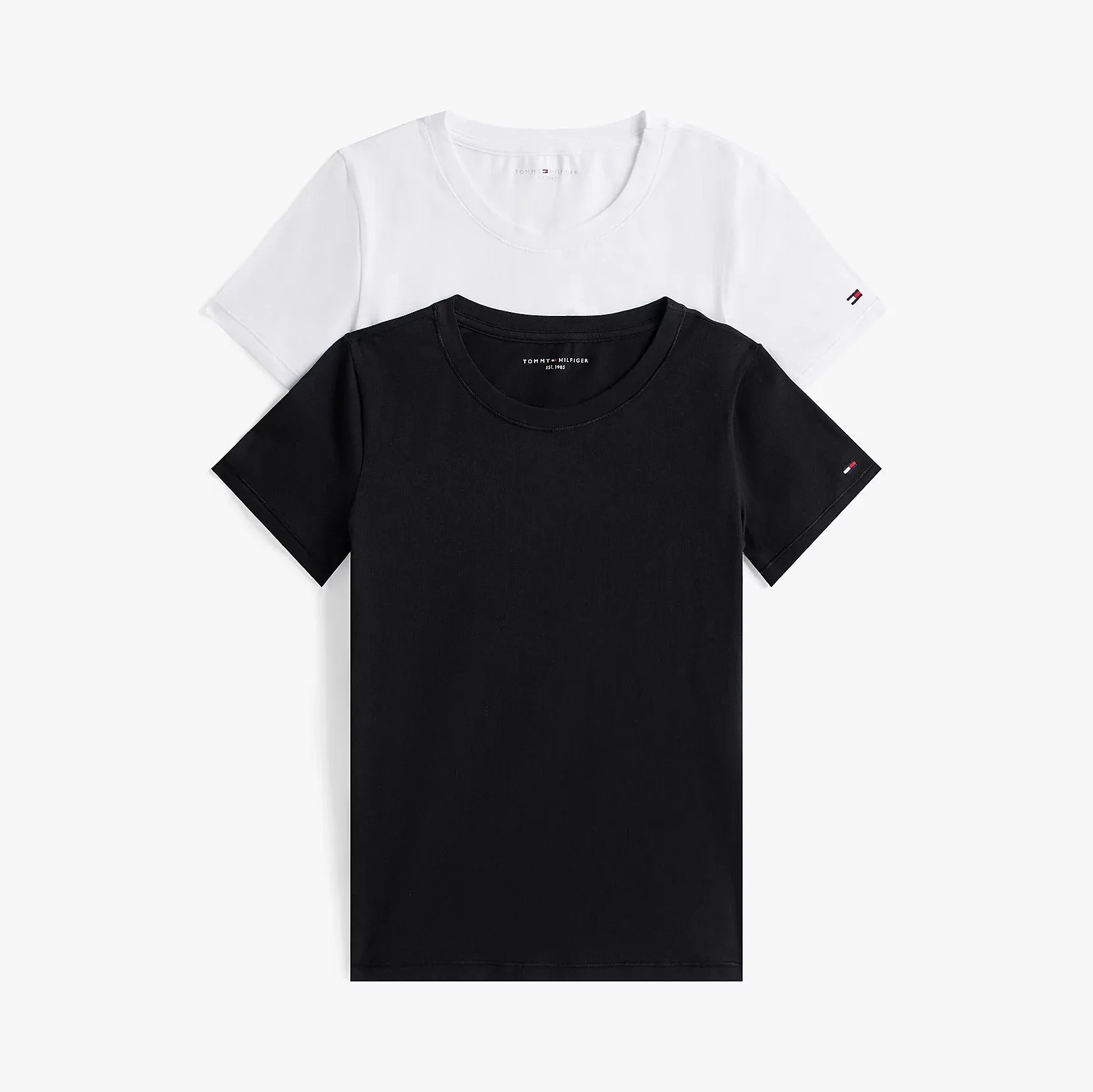 Tommy Hilfiger SS T-Shirt Womens T-Shirts & Tank Tops Multicoloured sold by House of Slippers