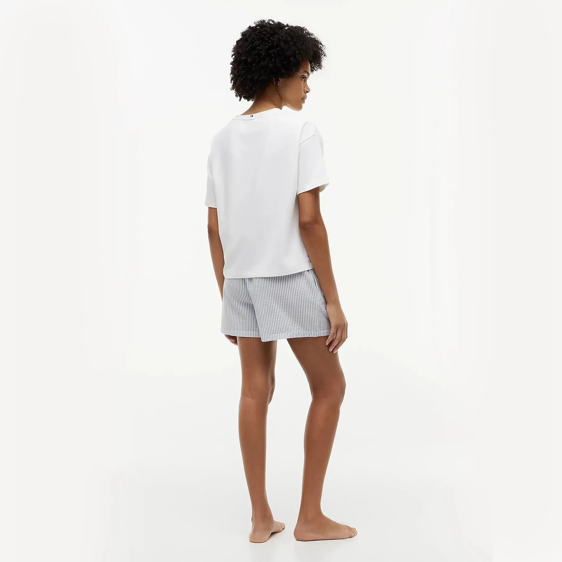 Tommy Hilfiger JERSEY TEE Womens Pyjama Set Multicoloured sold by House of Slippers product image thumbnail 2