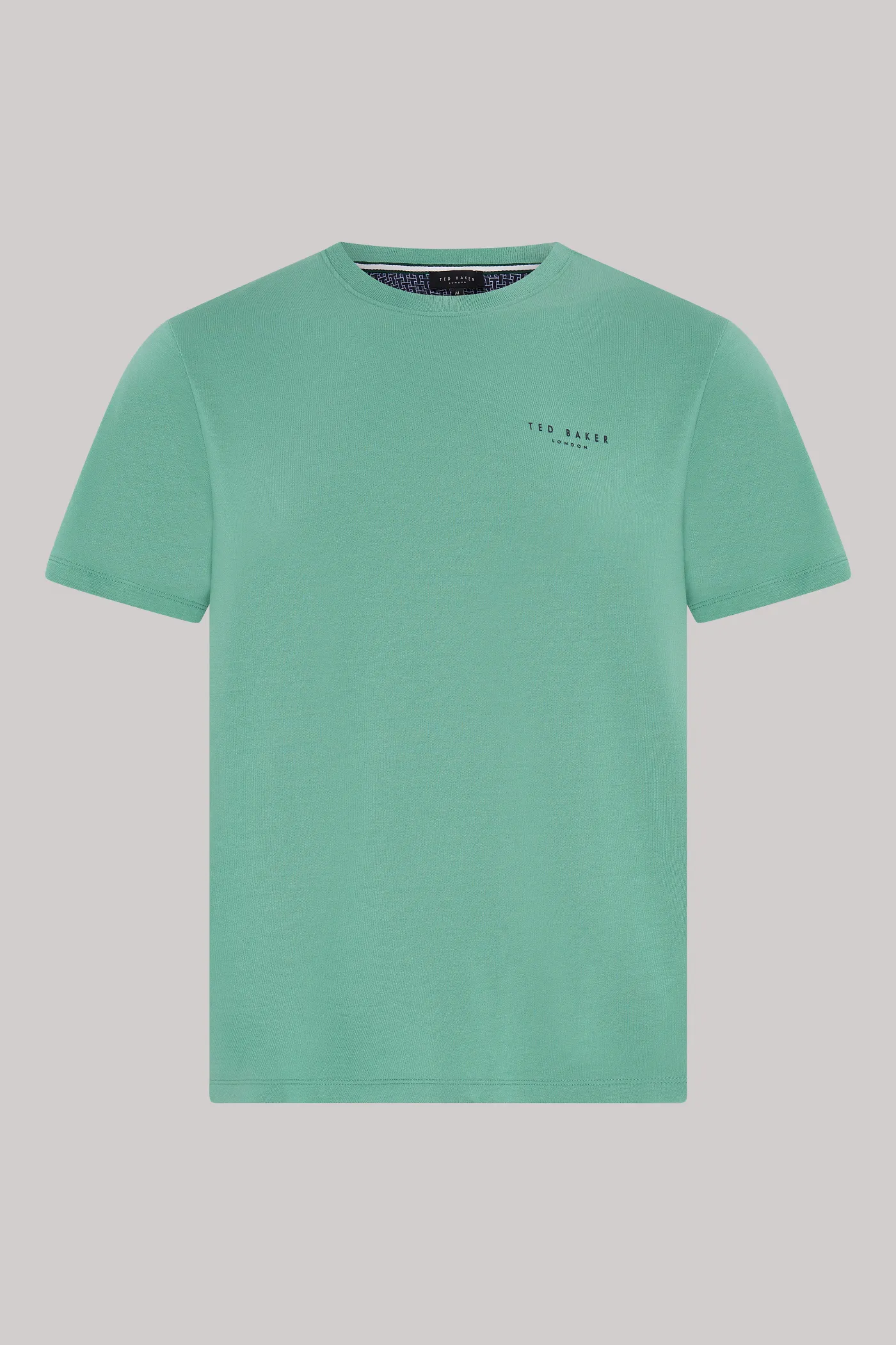 Modal T Shirt And Short Set Mens Loungewear Mint sold by House of Slippers product image thumbnail 4