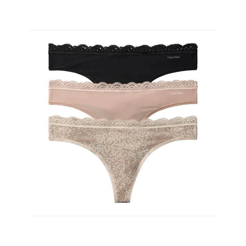 Calvin Klein THONG Womens Thong Multicoloured made by Calvin Klein