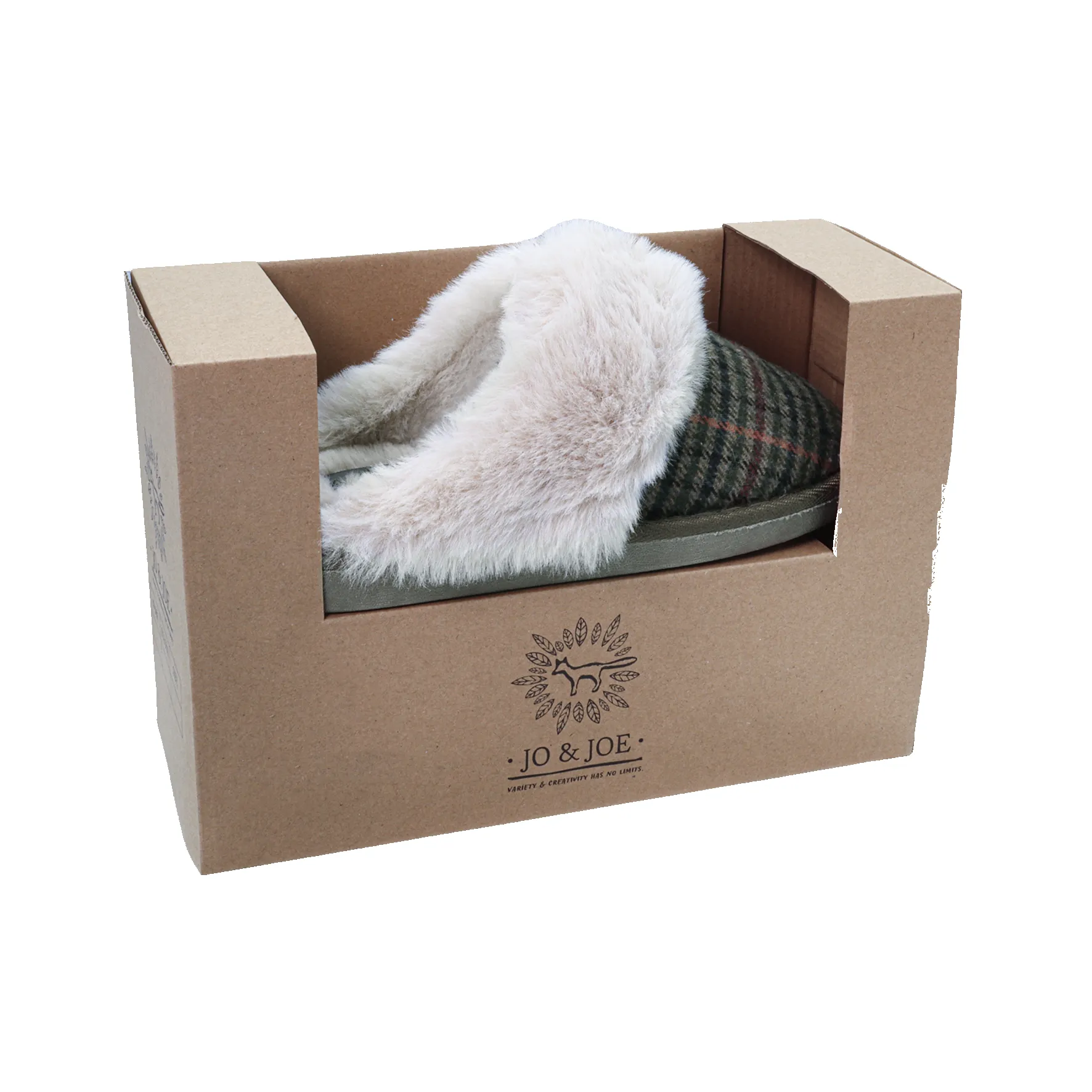 Jo & Joe GRETNA Womens Mules Olive Green sold by House of Slippers product image thumbnail 3