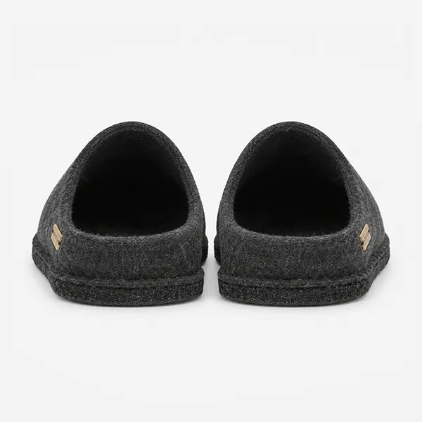 Haflinger SOFT Womens Mules Graphite sold by House of Slippers product image thumbnail 3