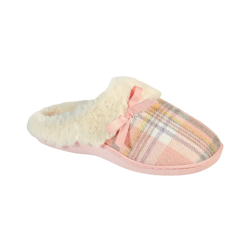 Jo & Joe TABATHA Womens Mules Pink made by House of Slippers