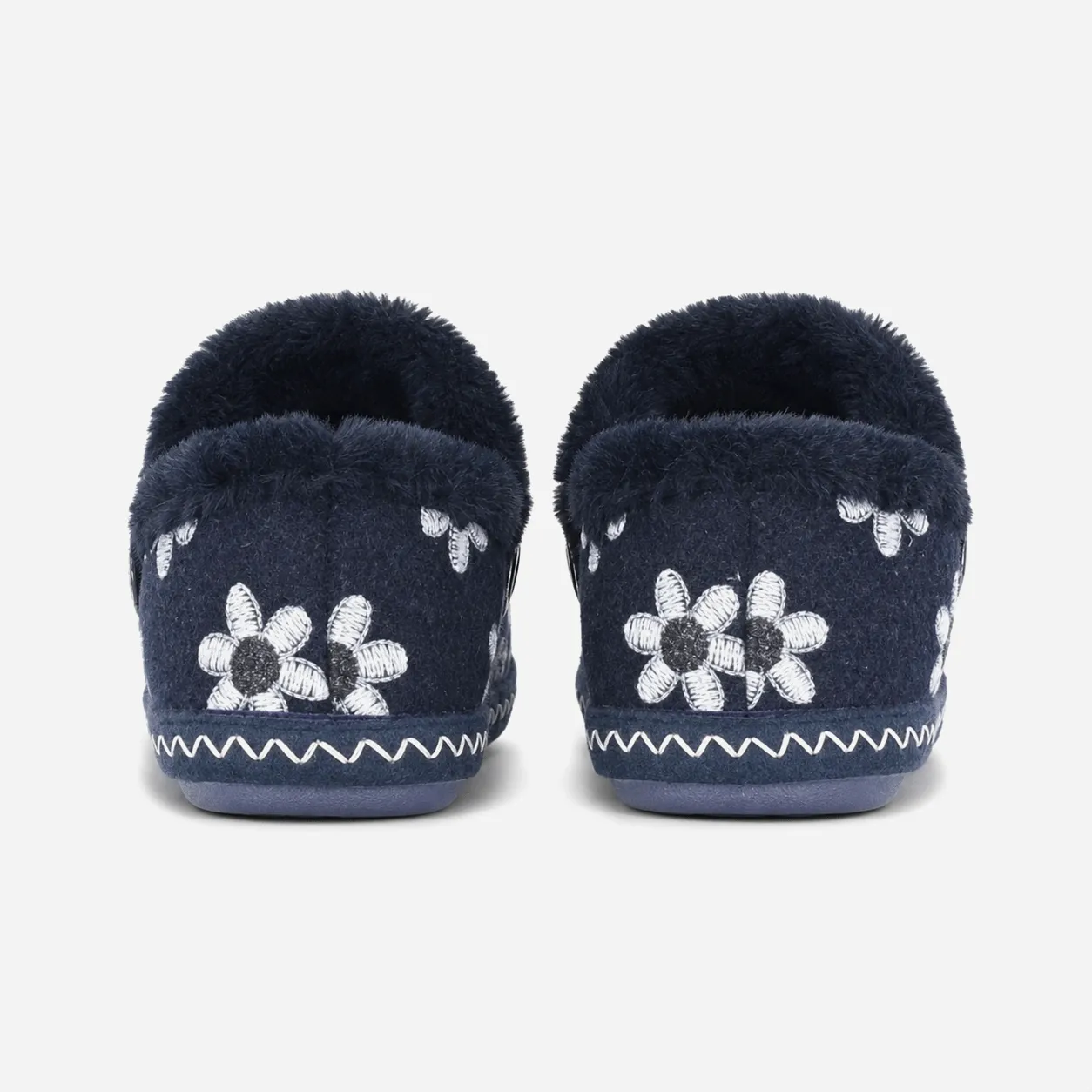 Sleepers TRINA Womens Full Slippers Navy sold by House of Slippers product image thumbnail 4