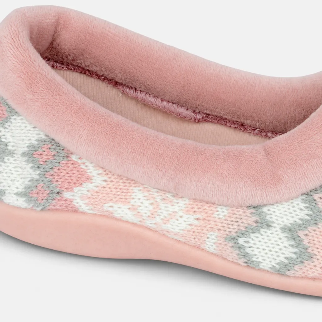 Sleepers JANINE Womens Full Slippers Pink sold by House of Slippers product image thumbnail 3