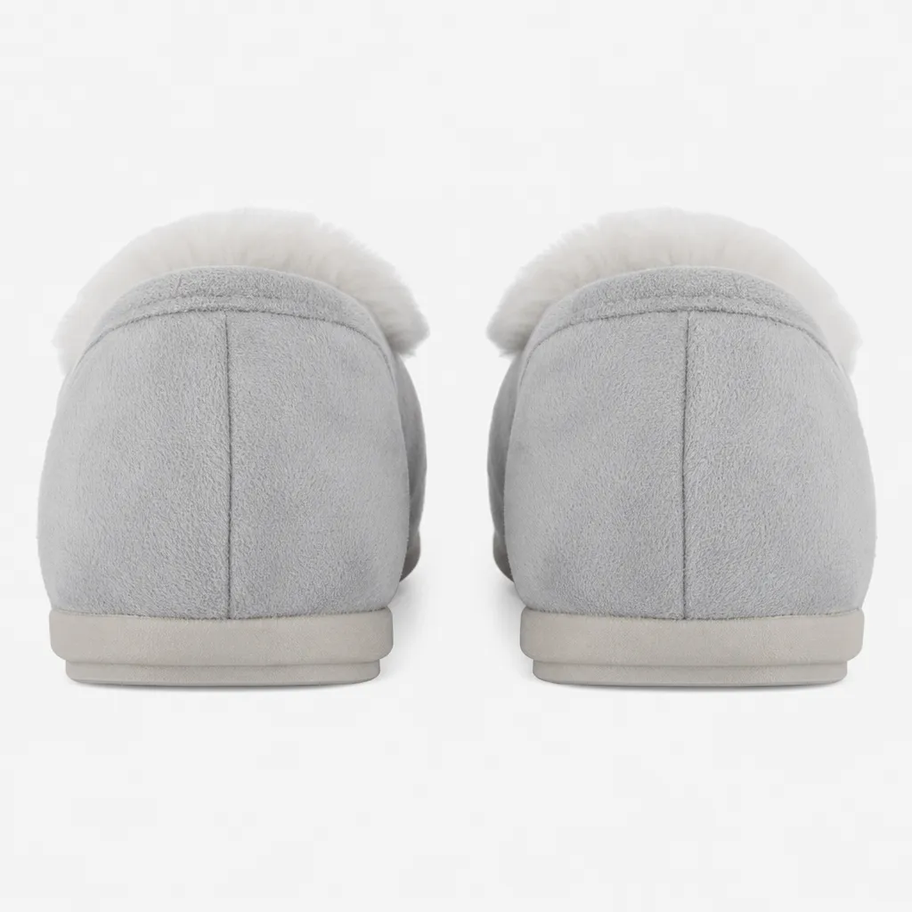 Sleepers JULIE Womens Full Slippers Grey sold by House of Slippers product image thumbnail 4