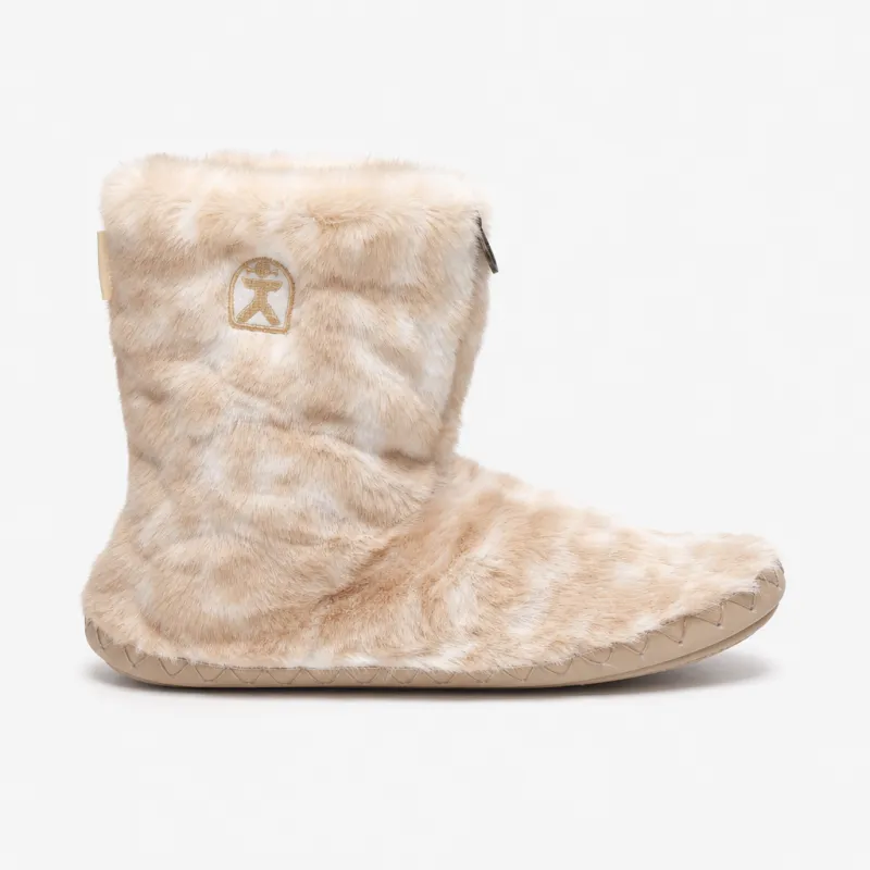 Bedroom Athletics COLE Womens Slipper Boots Caramel Leopard made by House of Slippers